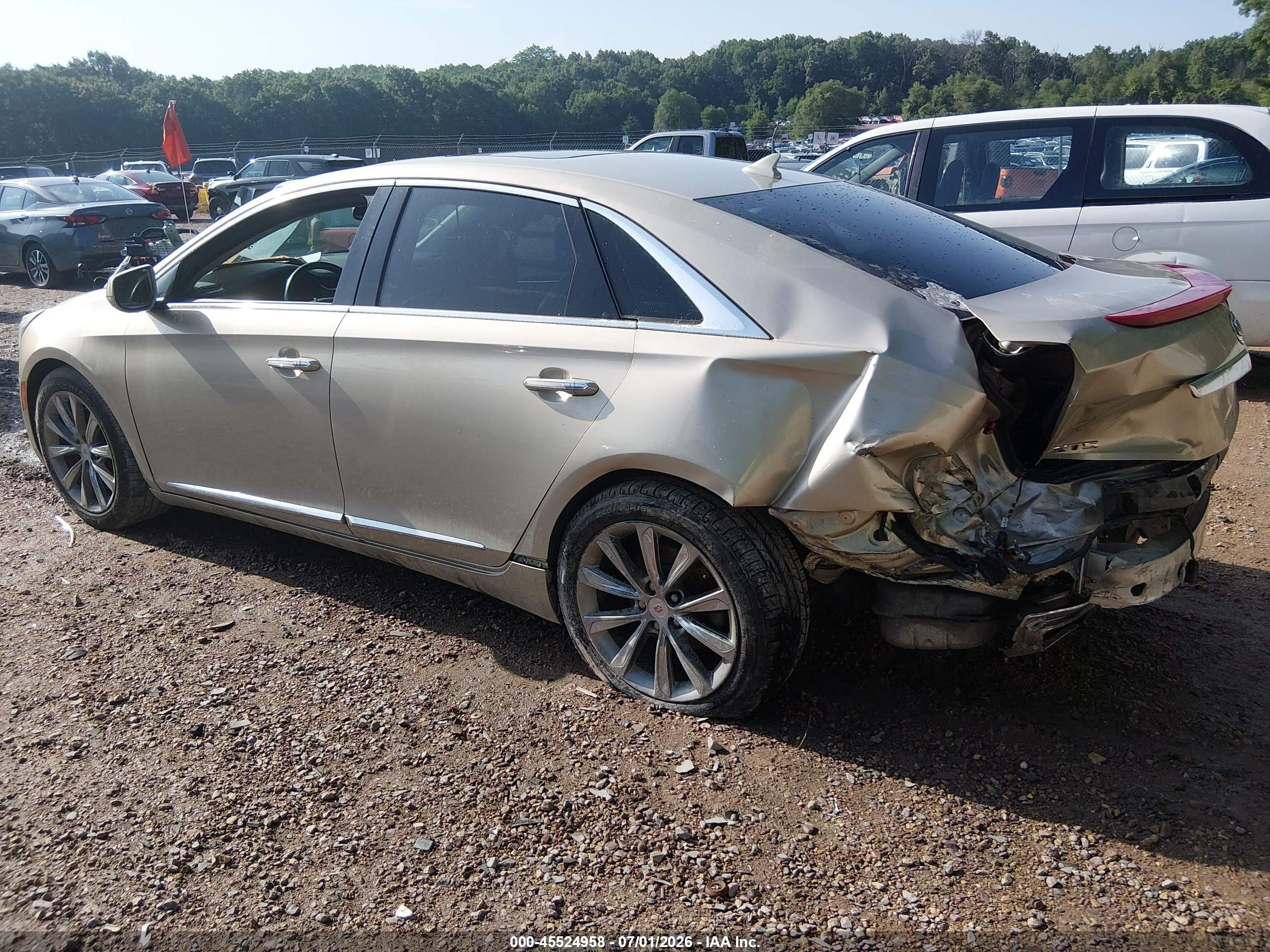 2013 Cadillac Xts Luxury Champagne vin: 2G61P5S36D9231004