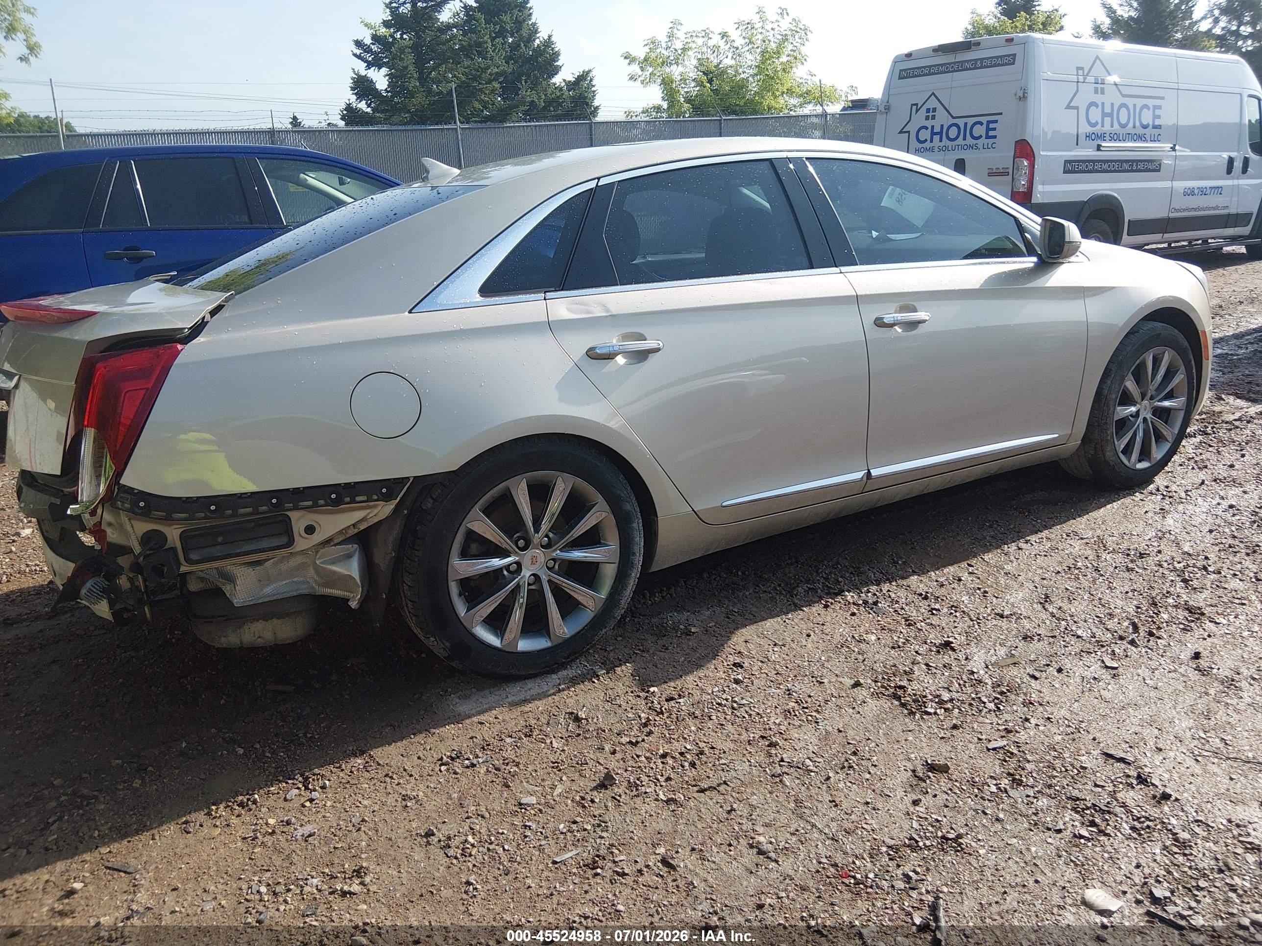 2013 Cadillac Xts Luxury Champagne vin: 2G61P5S36D9231004