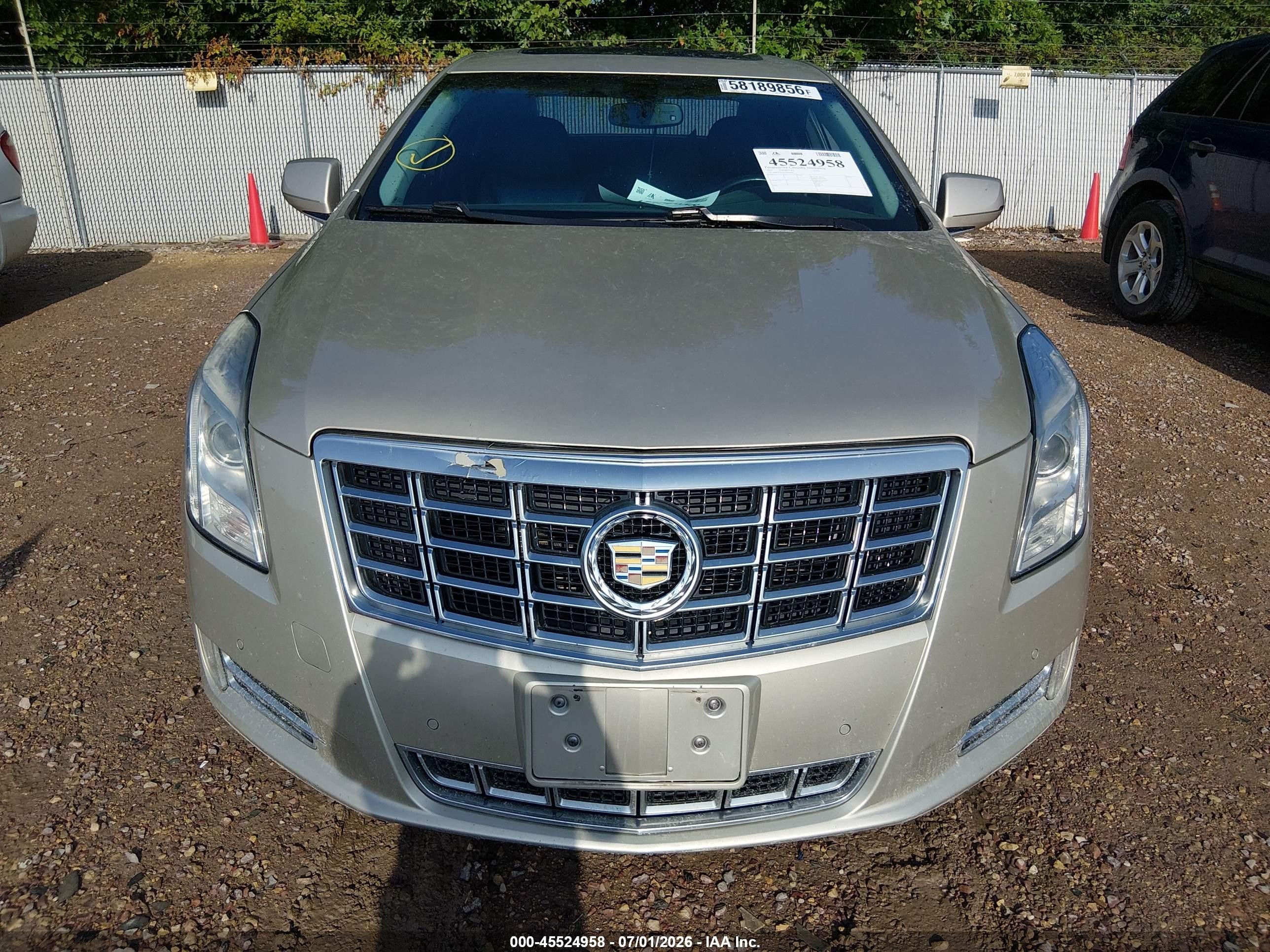 2013 Cadillac Xts Luxury Champagne vin: 2G61P5S36D9231004