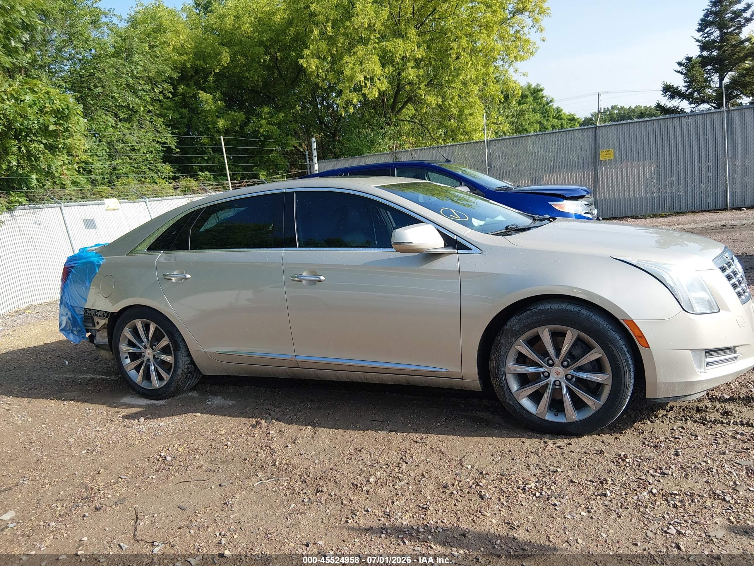 2013 Cadillac Xts Luxury Champagne vin: 2G61P5S36D9231004