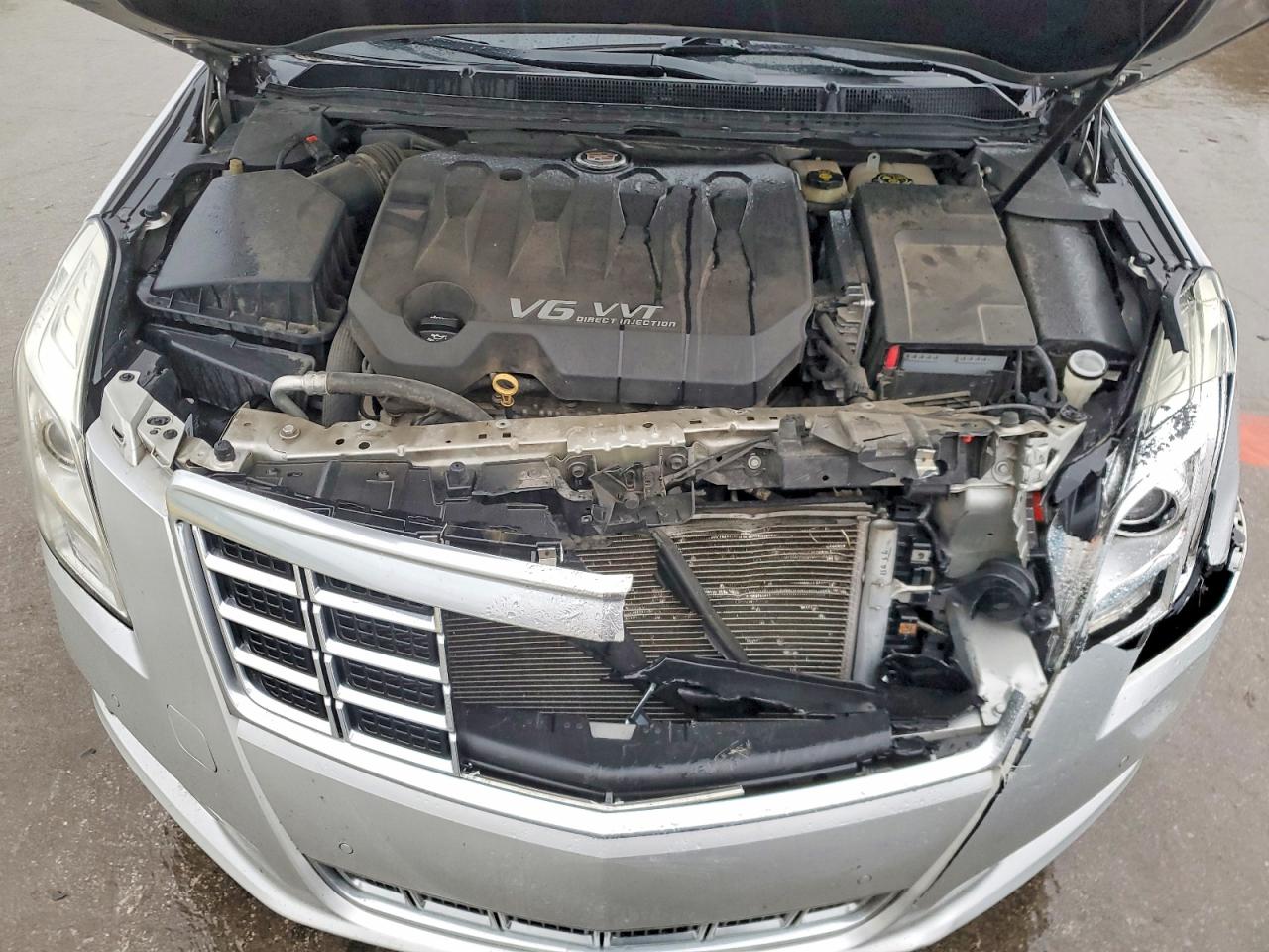 2014 Cadillac Xts Premium Collection Silver vin: 2G61P5S36E9130448