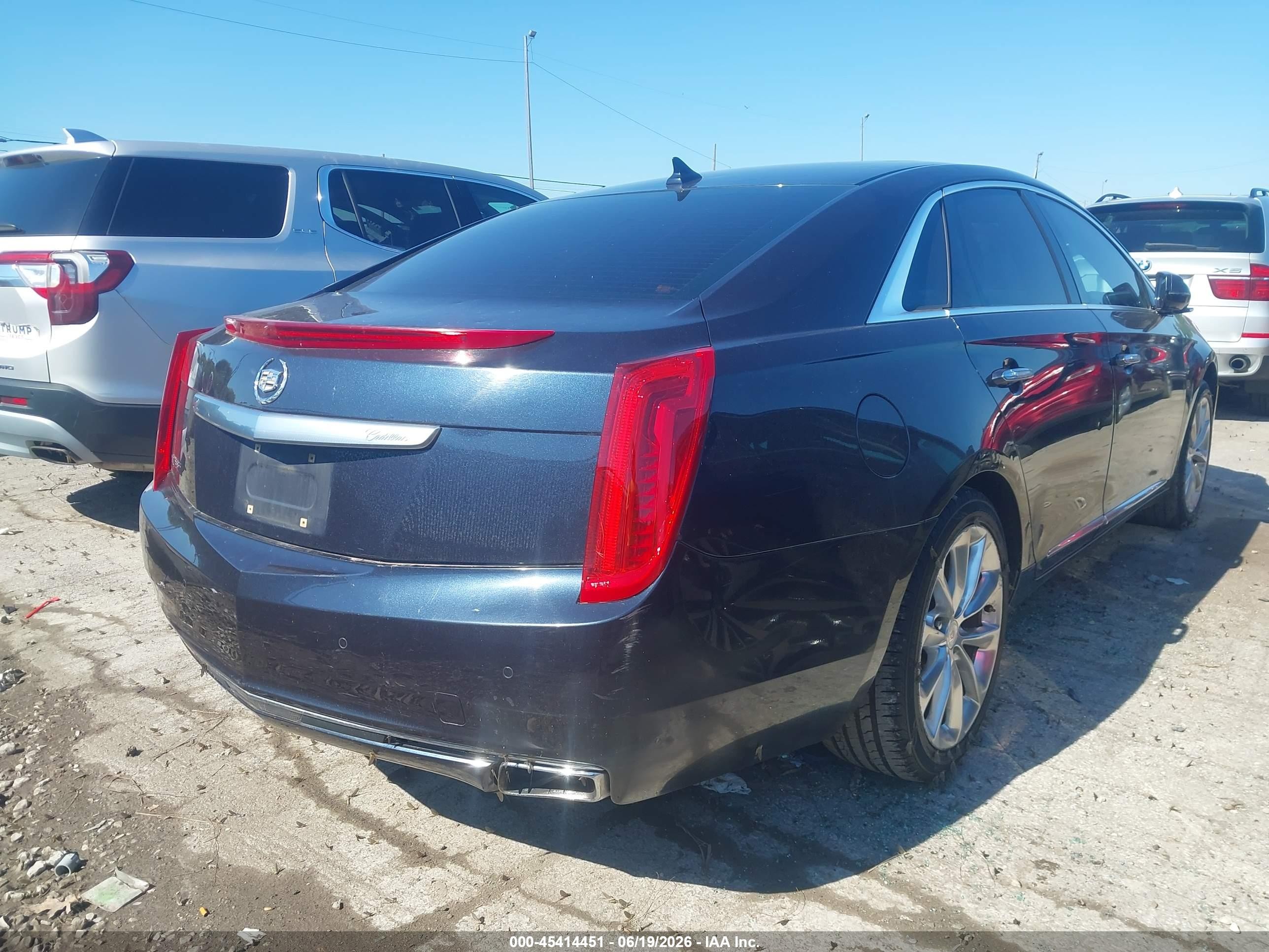 2013 Cadillac Xts Luxury Gray vin: 2G61P5S37D9162601