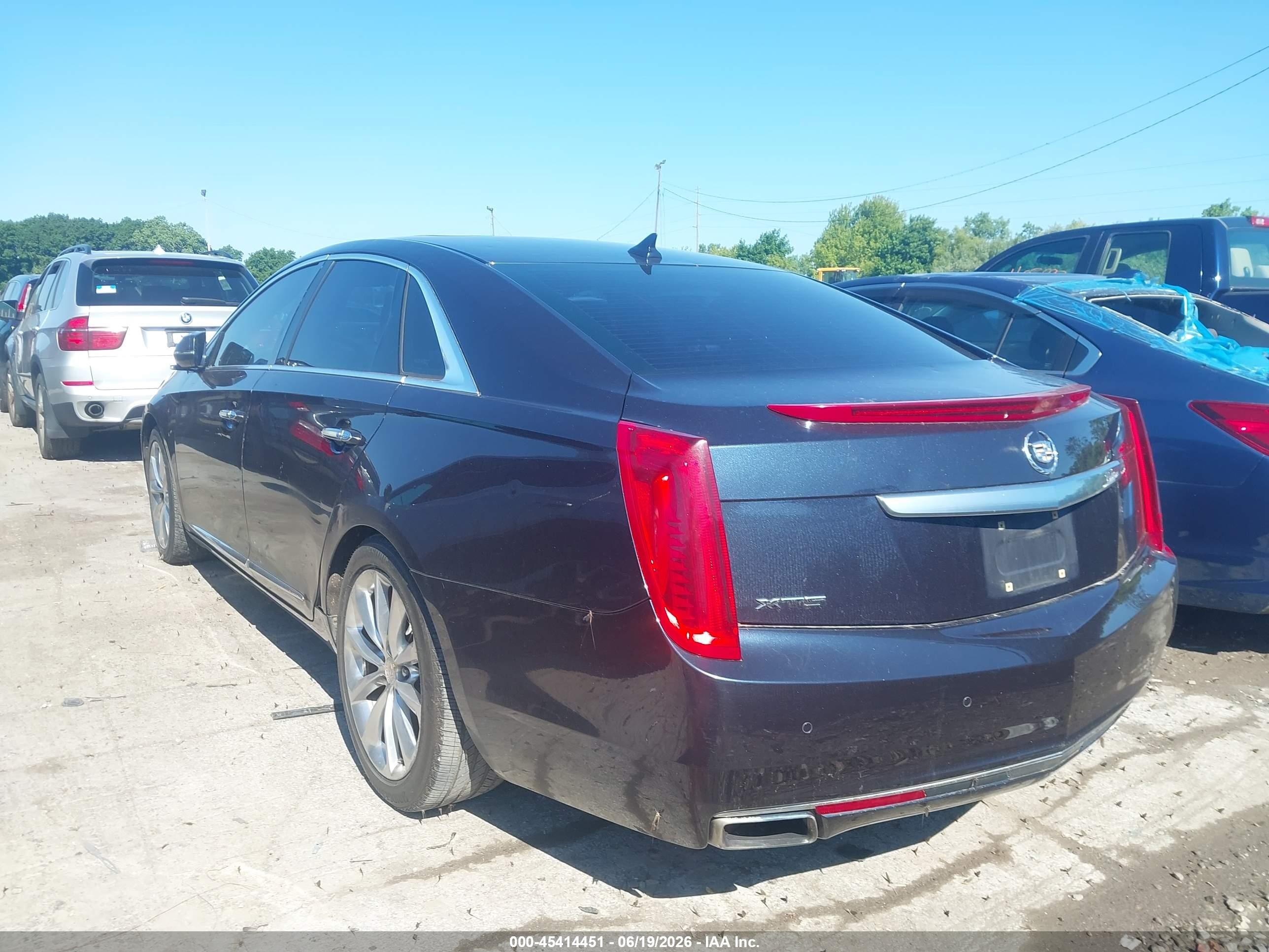 2013 Cadillac Xts Luxury Gray vin: 2G61P5S37D9162601