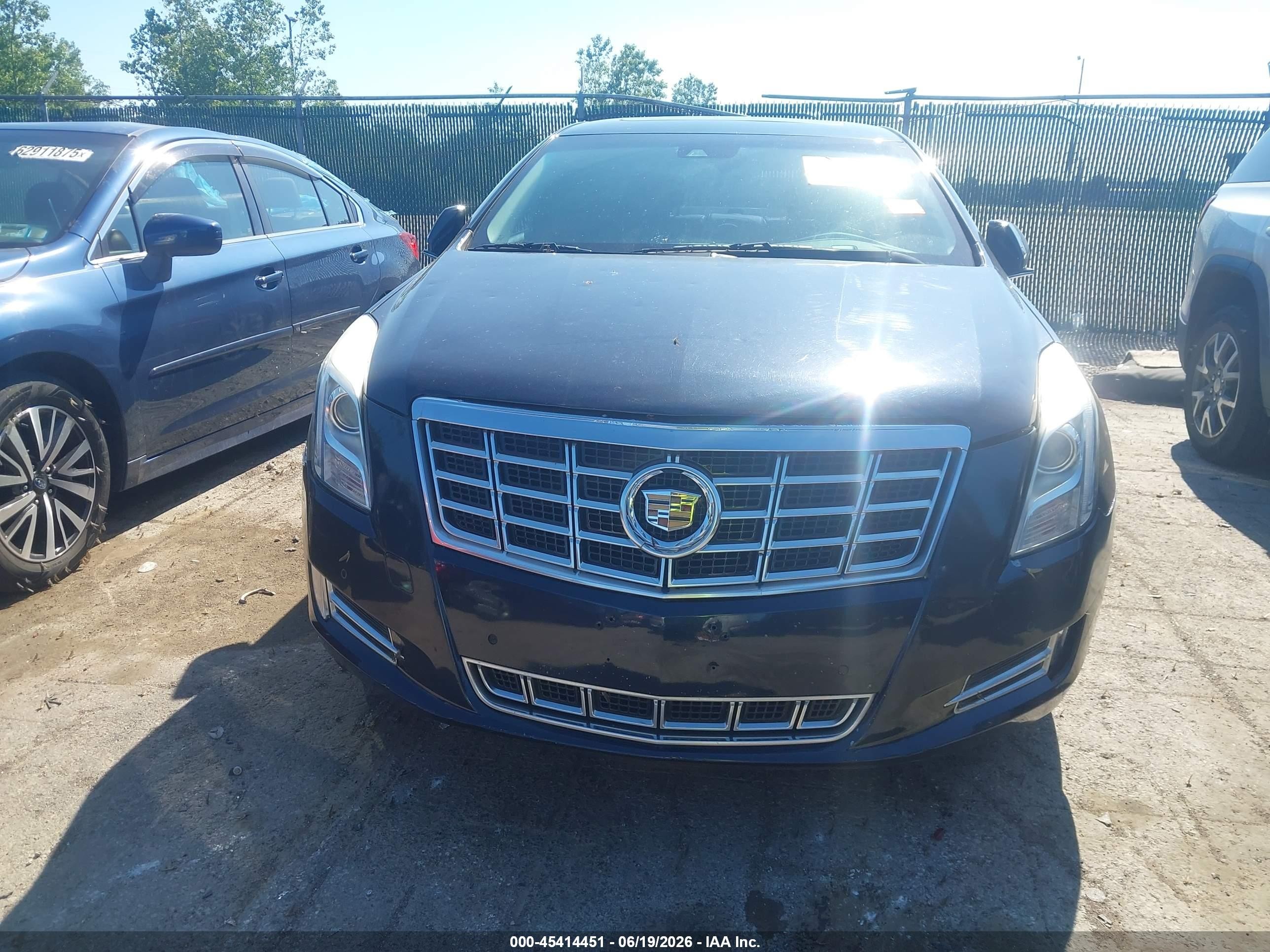 2013 Cadillac Xts Luxury Gray vin: 2G61P5S37D9162601