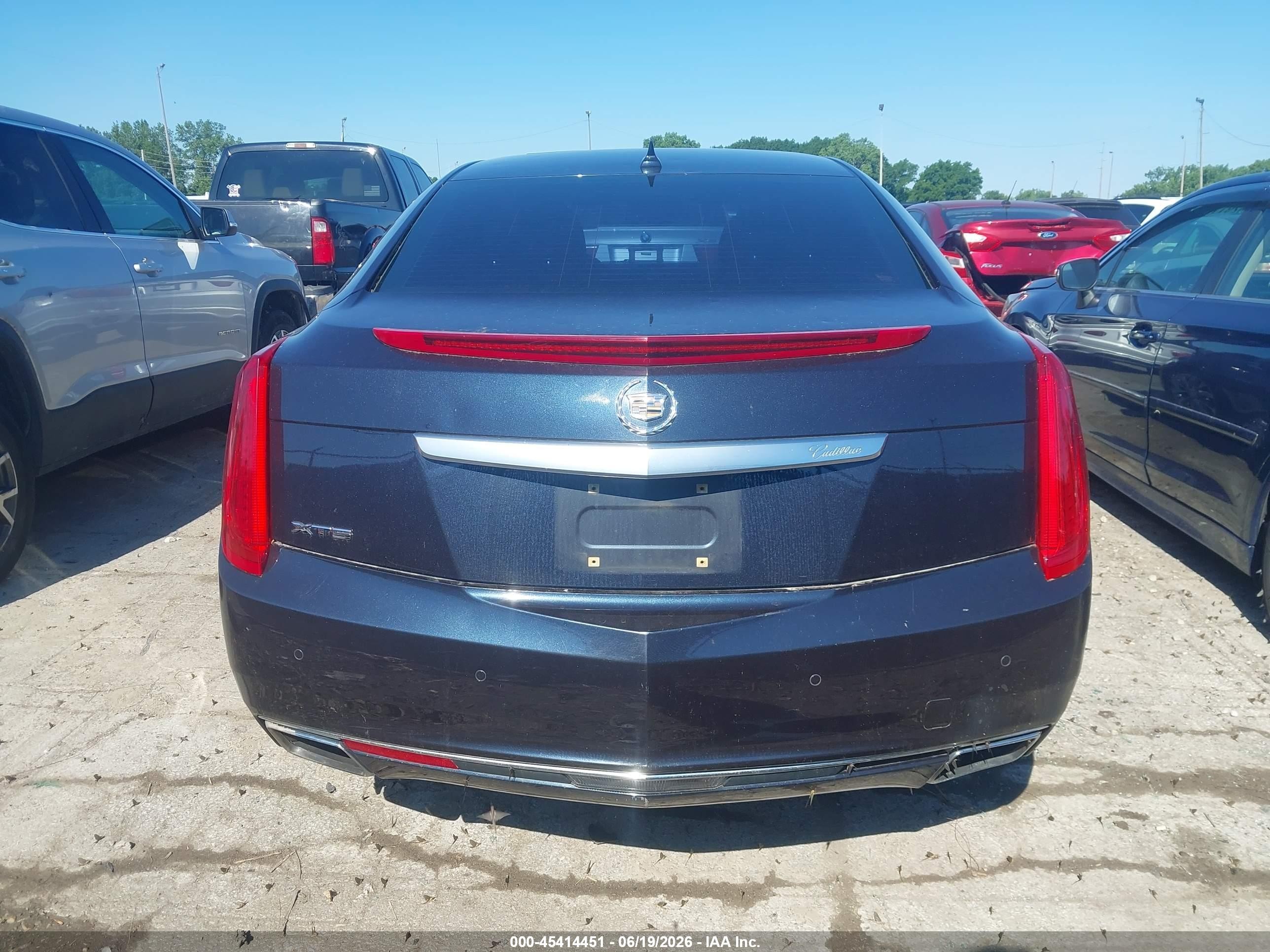2013 Cadillac Xts Luxury Gray vin: 2G61P5S37D9162601