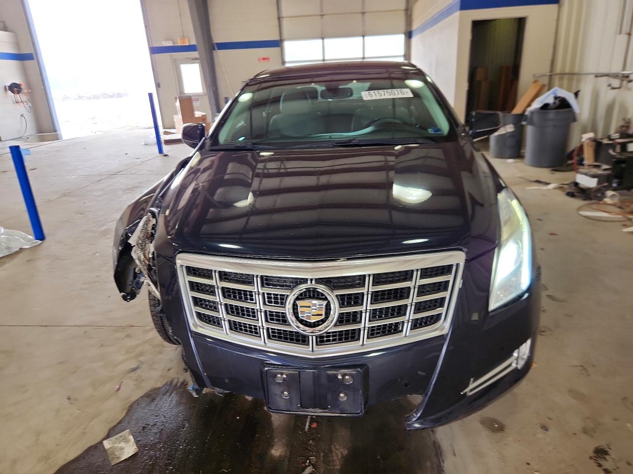 2013 Cadillac Xts Luxury Collection Blue vin: 2G61P5S37D9221050