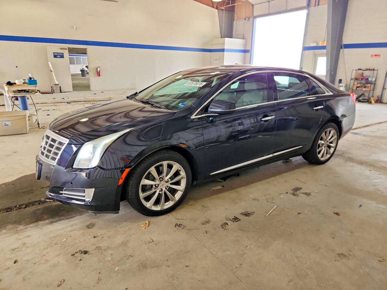 2013 Cadillac Xts Luxury Collection Blue vin: 2G61P5S37D9221050