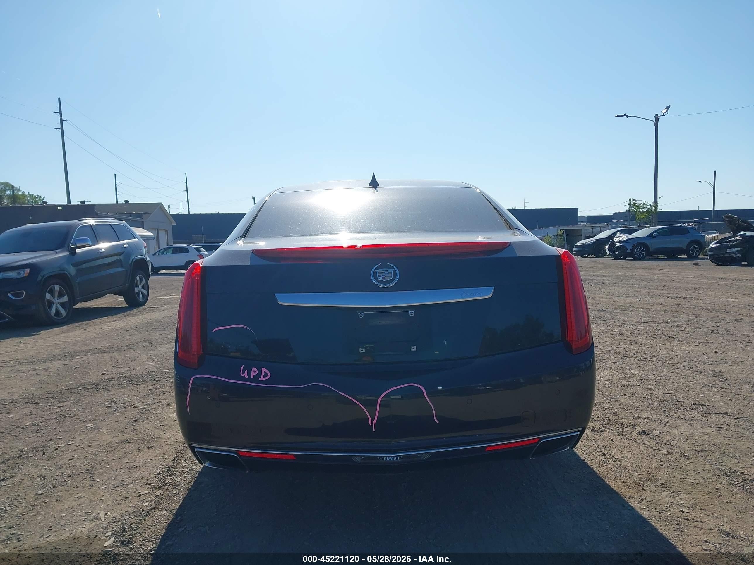 2014 Cadillac Xts Premium Серый vin: 2G61P5S37E9203486