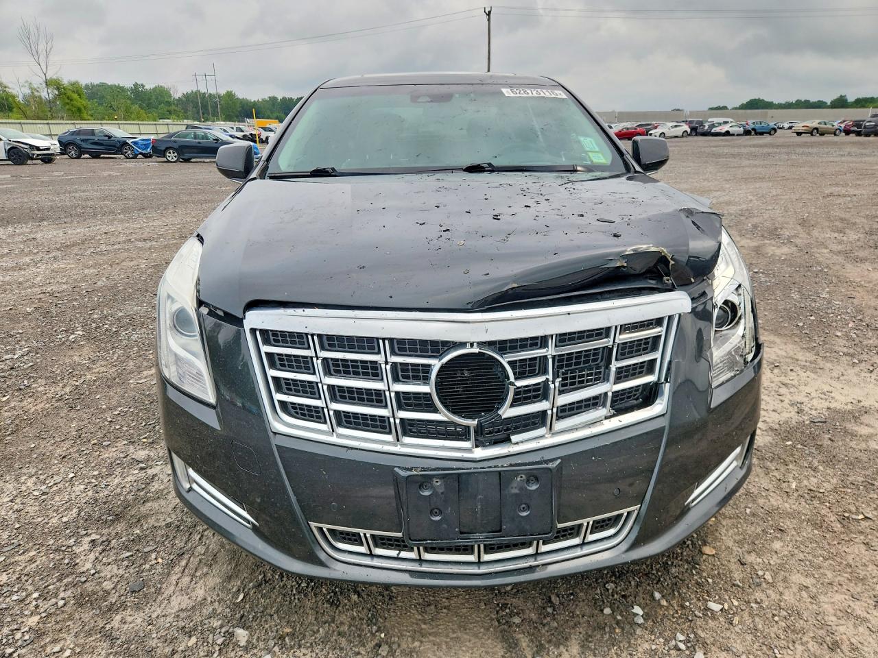 2014 Cadillac Xts Premium Collection Charcoal vin: 2G61P5S37E9204427