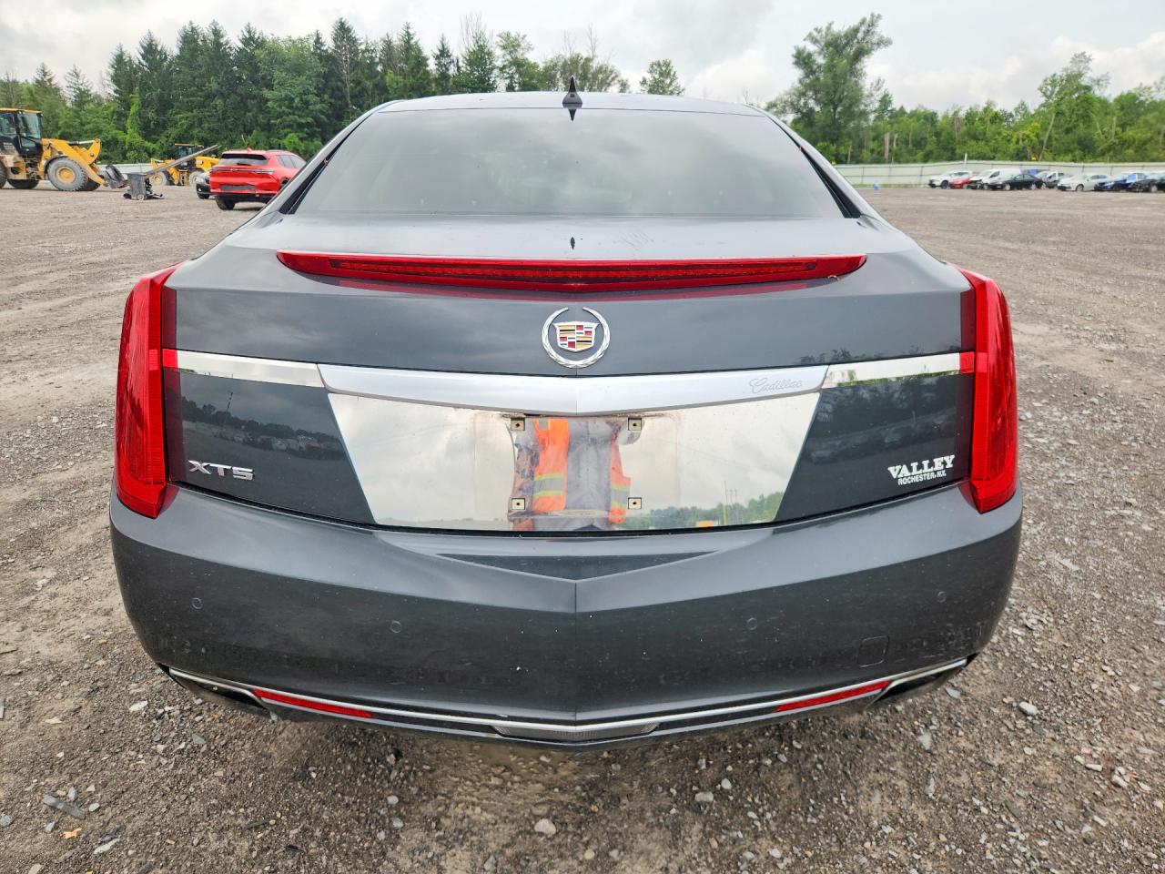 2014 Cadillac Xts Premium Collection Charcoal vin: 2G61P5S37E9204427