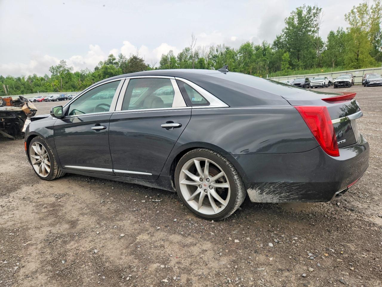 2014 Cadillac Xts Premium Collection Charcoal vin: 2G61P5S37E9204427