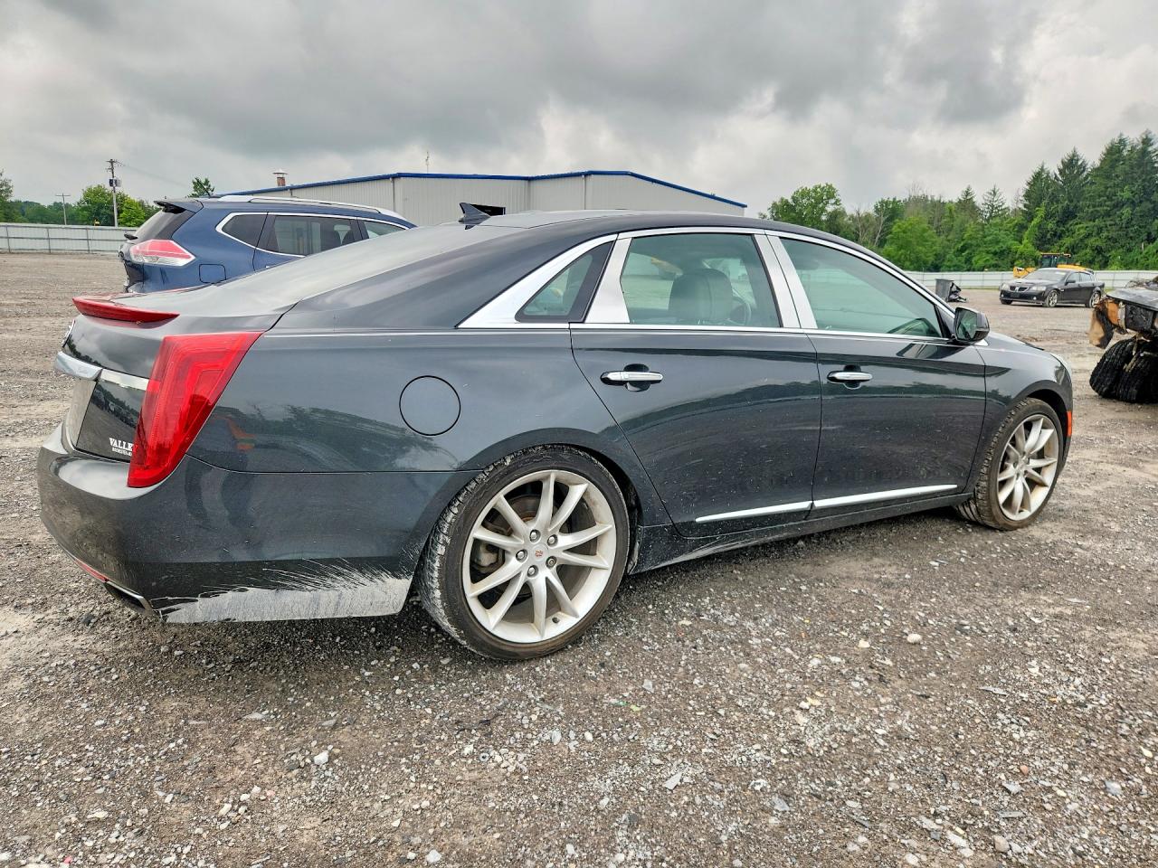 2014 Cadillac Xts Premium Collection Charcoal vin: 2G61P5S37E9204427