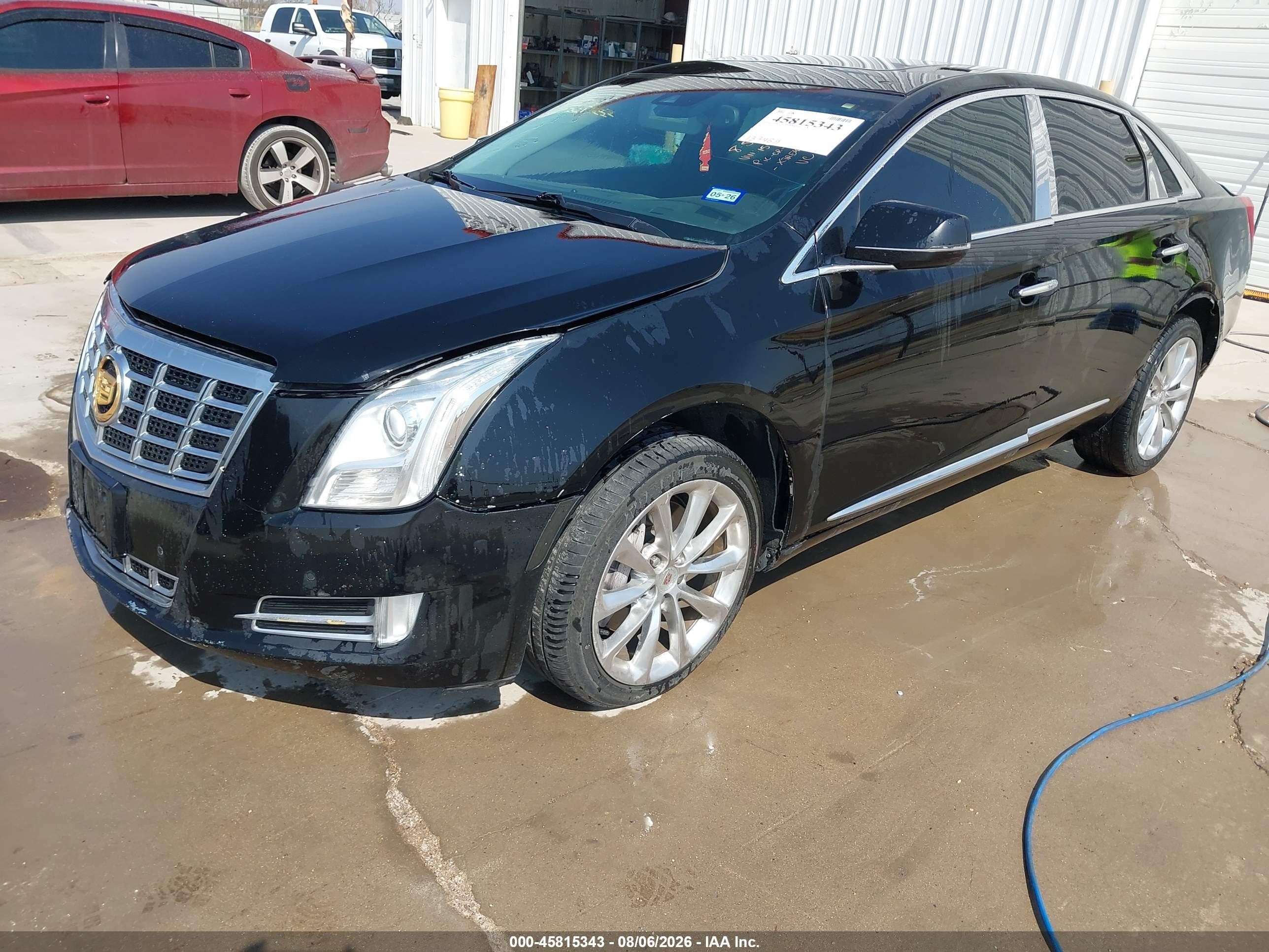 2013 Cadillac Xts Luxury Black vin: 2G61P5S38D9159741
