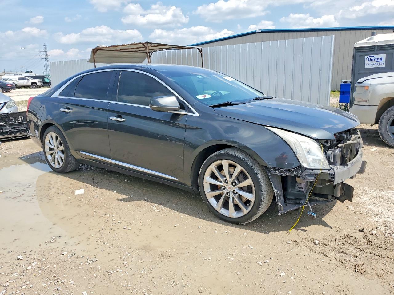2014 Cadillac Xts Premium Collection Gray vin: 2G61P5S38E9289410