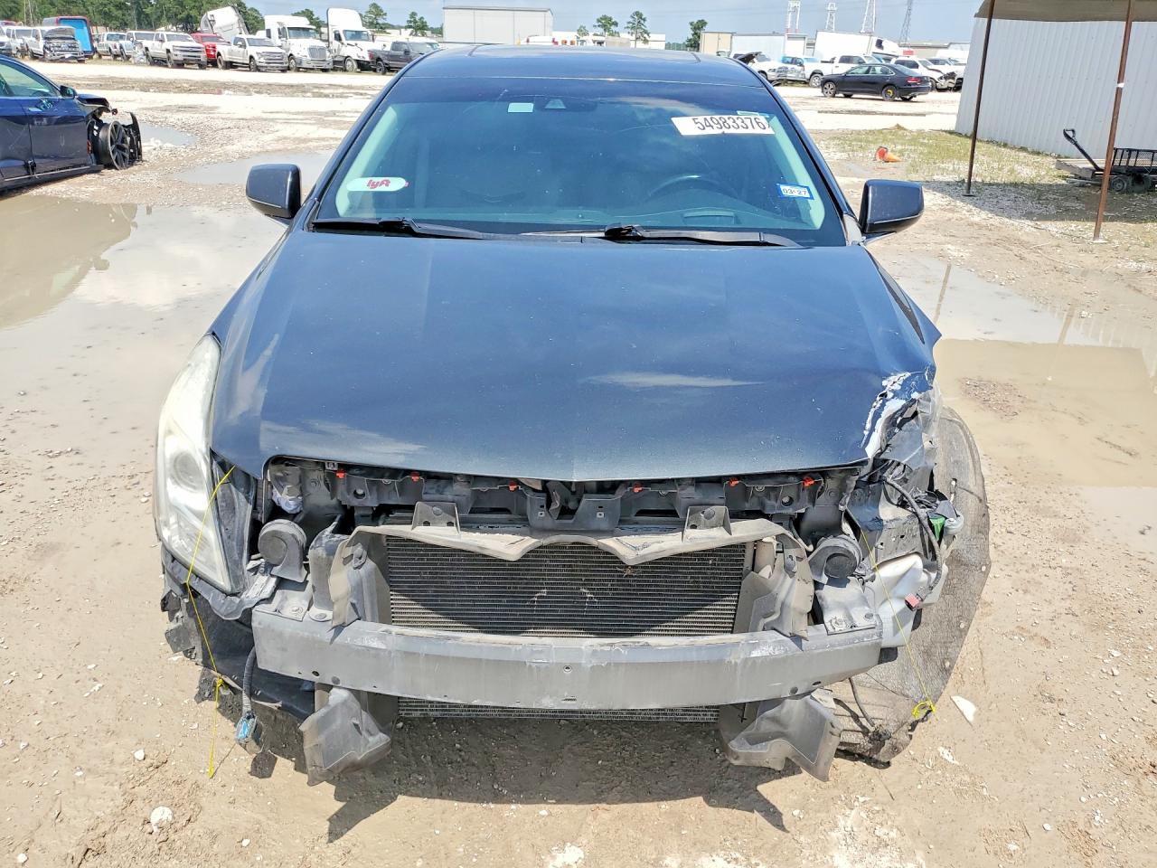 2014 Cadillac Xts Premium Collection Gray vin: 2G61P5S38E9289410