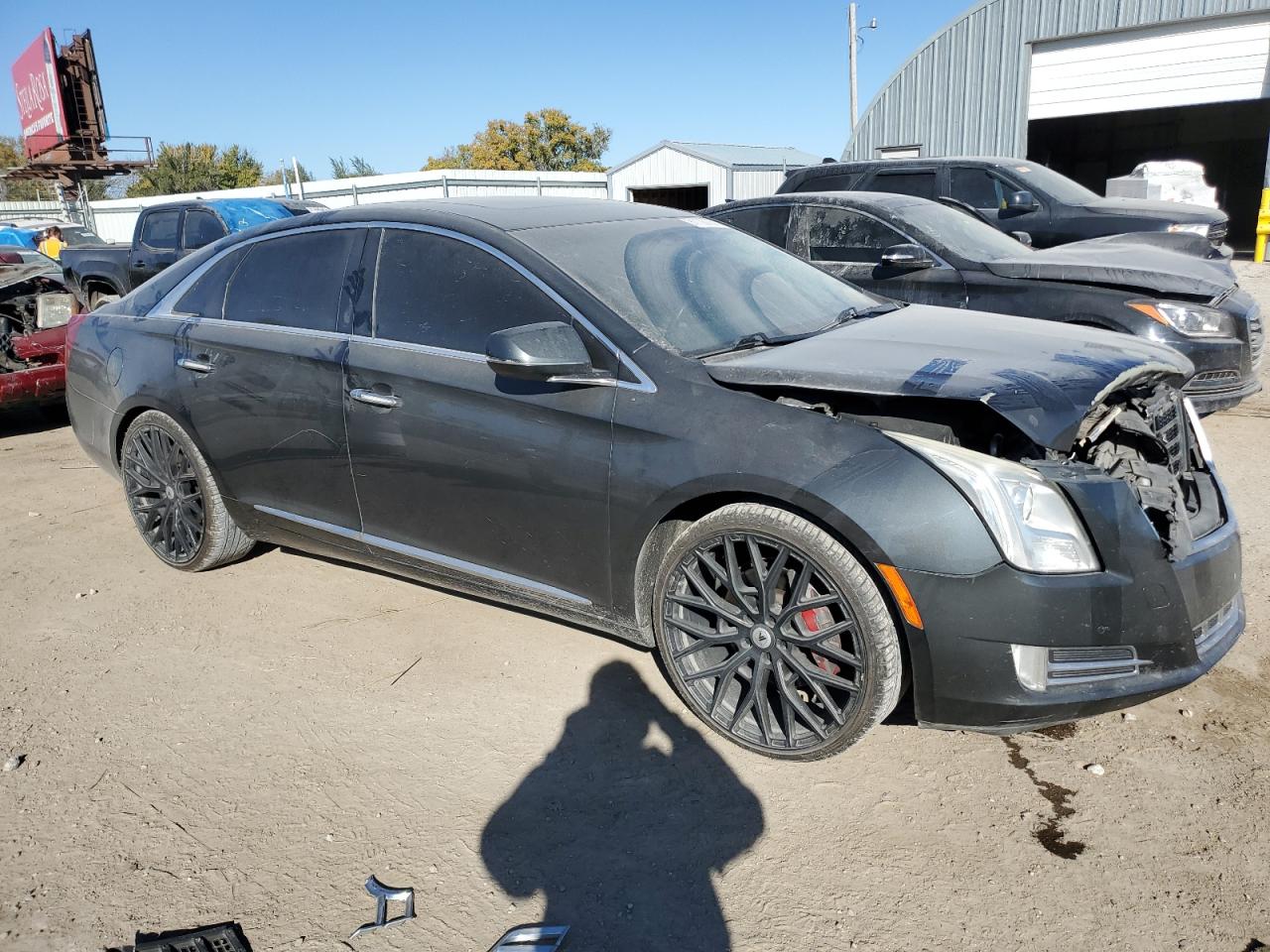2013 Cadillac Xts Luxury Collection Charcoal vin: 2G61P5S39D9102593