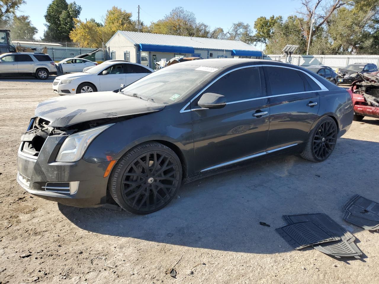 2013 Cadillac Xts Luxury Collection Charcoal vin: 2G61P5S39D9102593