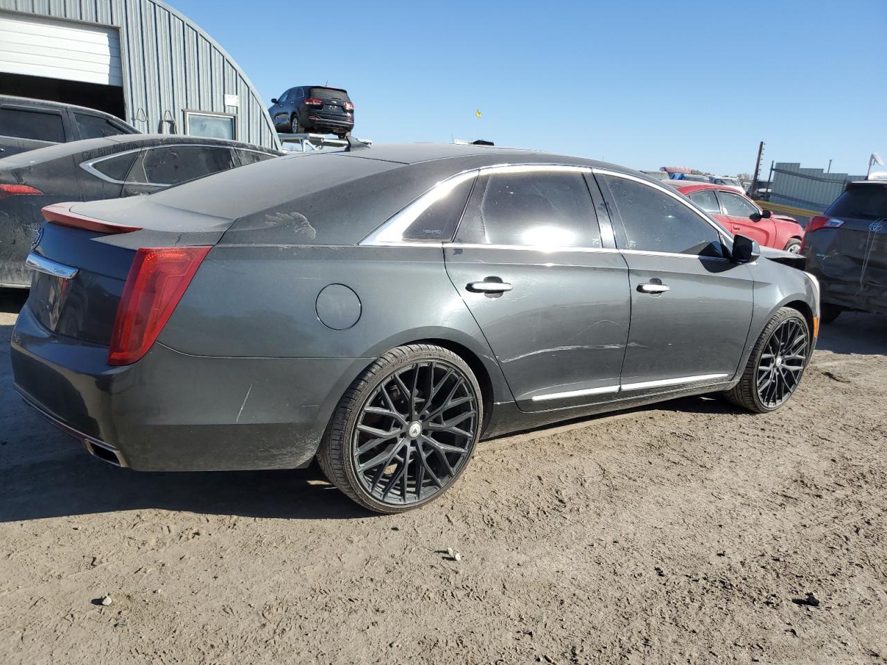 2013 Cadillac Xts Luxury Collection Charcoal vin: 2G61P5S39D9102593