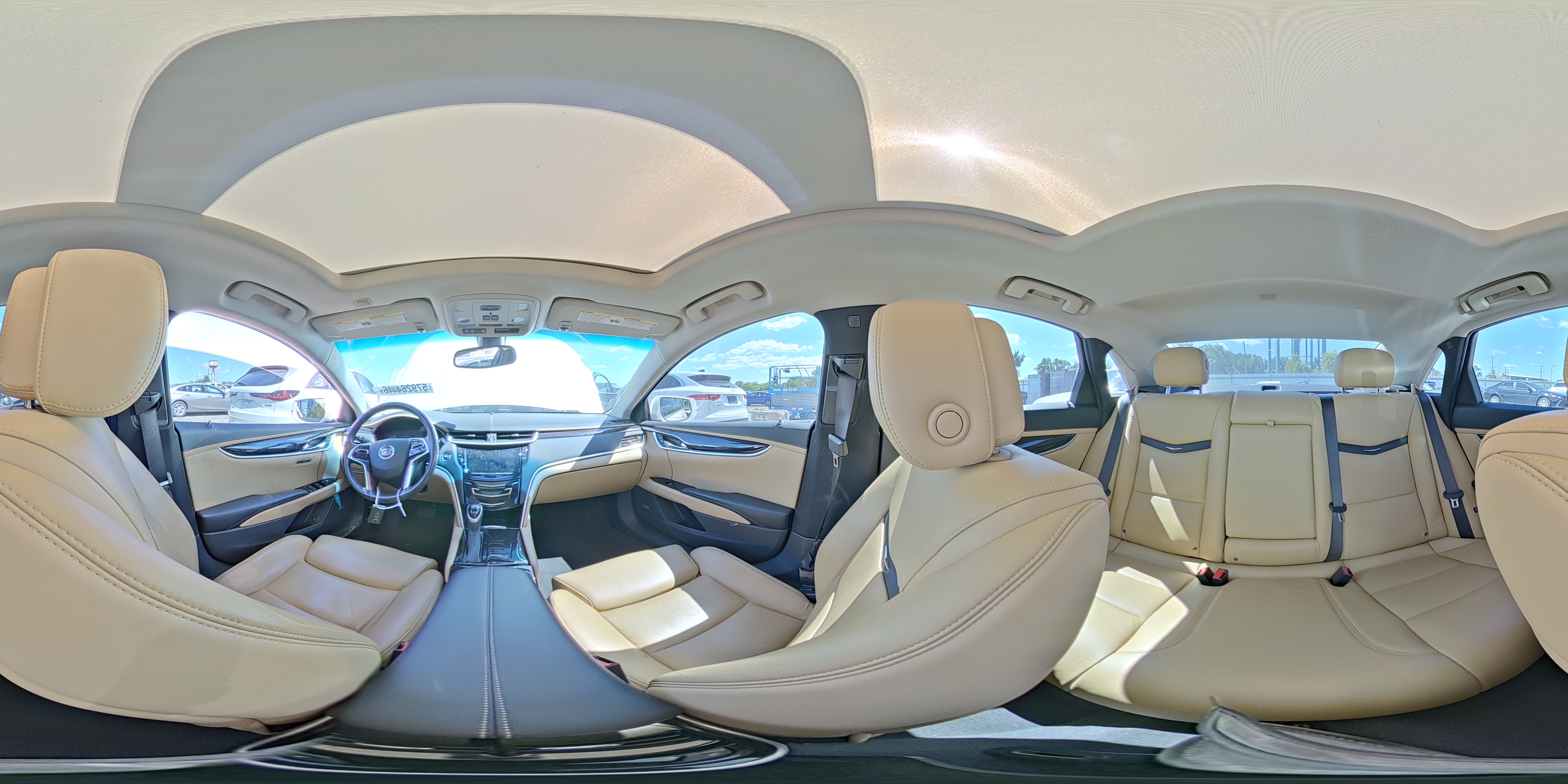 2013 Cadillac Xts Luxury Collection White vin: 2G61P5S39D9107311