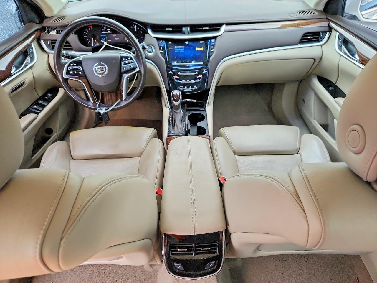 2013 Cadillac Xts Luxury Collection White vin: 2G61P5S39D9174703