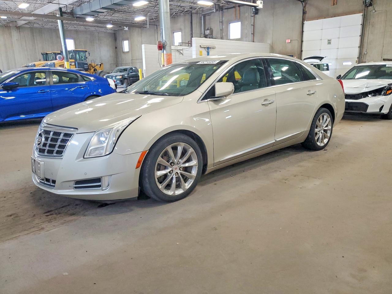 2013 Cadillac Xts Luxury Collection Beige vin: 2G61P5S39D9194174