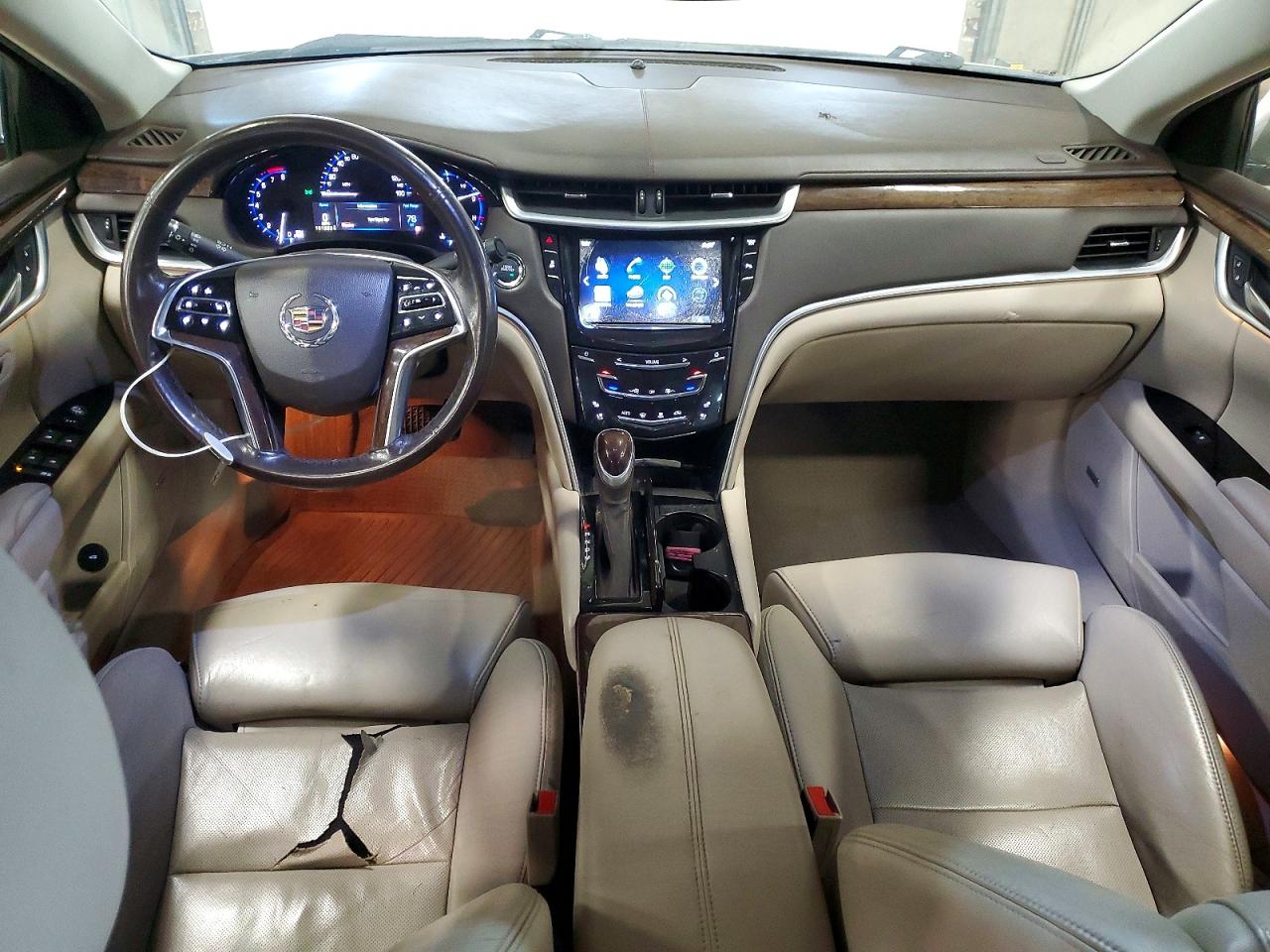 2013 Cadillac Xts Luxury Collection Beige vin: 2G61P5S39D9194174
