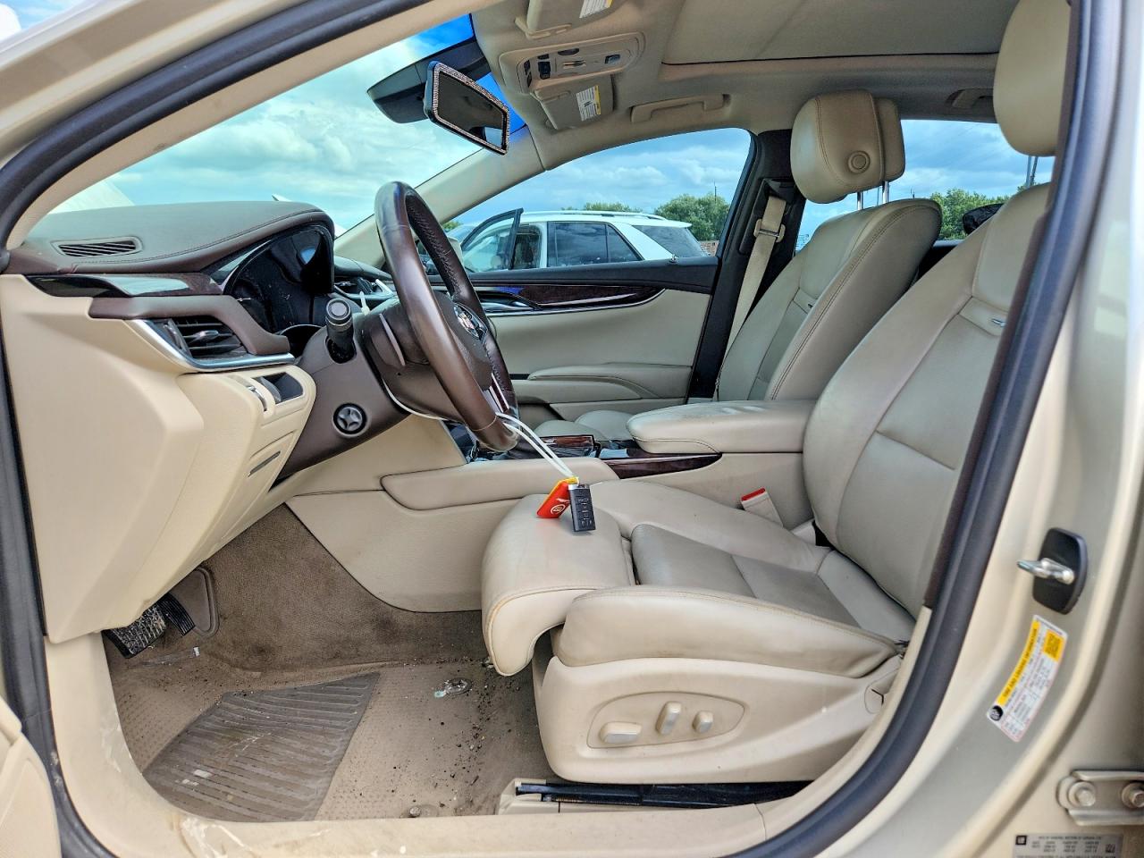 2013 Cadillac Xts Luxury Collection Золотой vin: 2G61P5S39D9233488