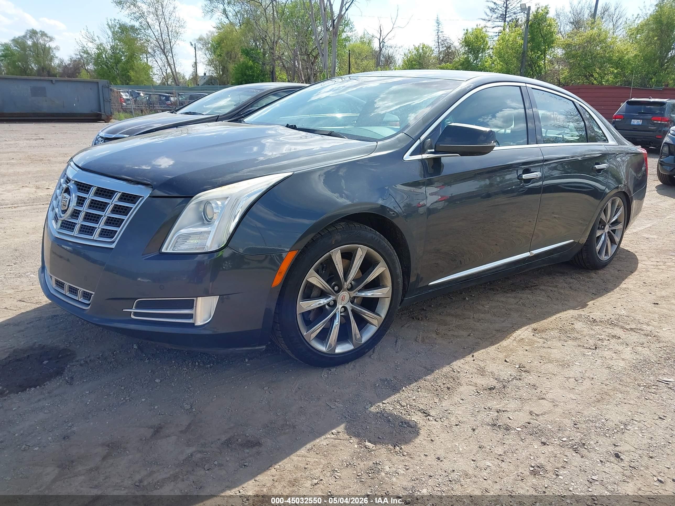2013 Cadillac Xts Luxury Gray vin: 2G61P5S3XD9100206