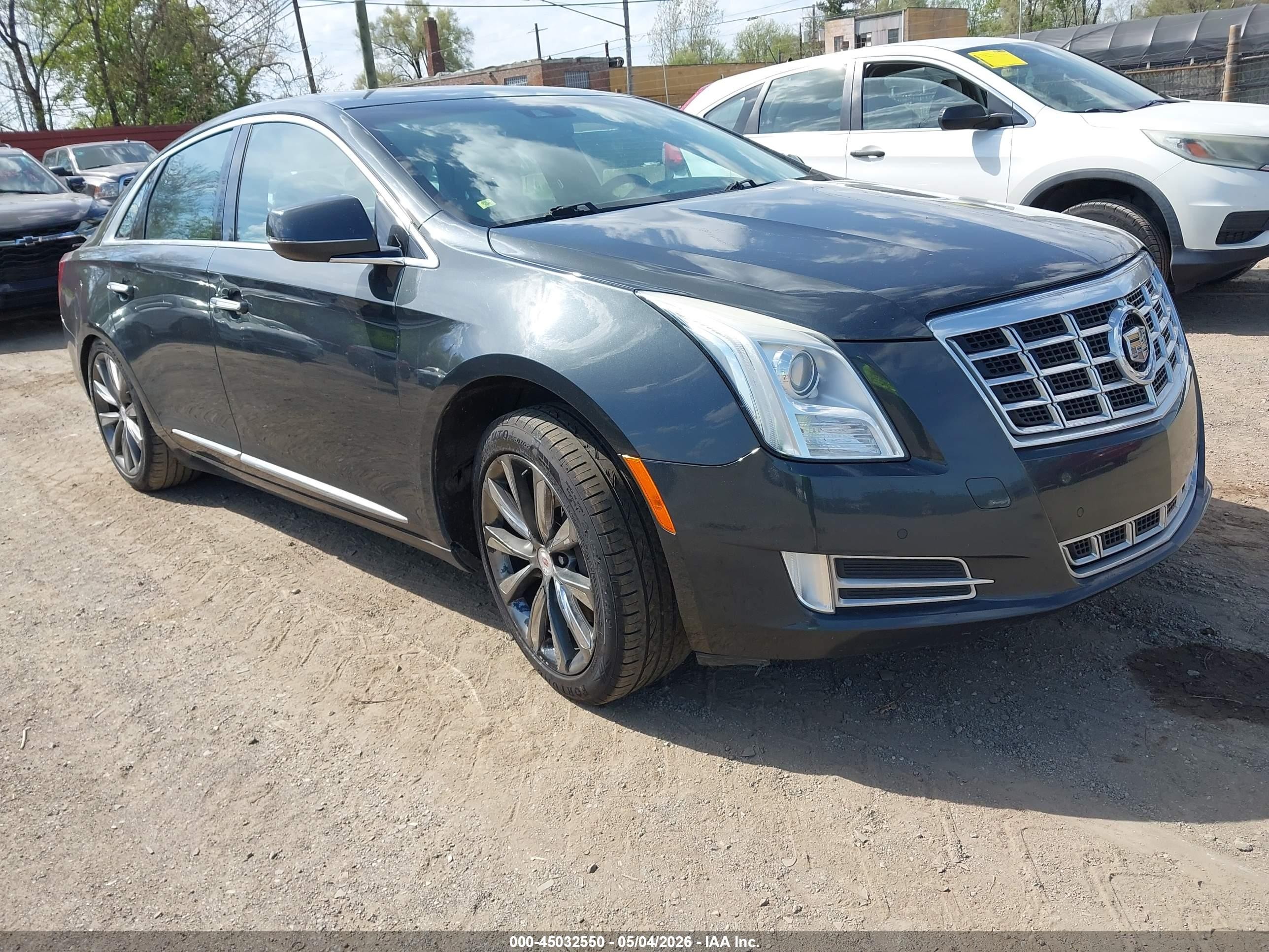 2013 Cadillac Xts Luxury Gray vin: 2G61P5S3XD9100206