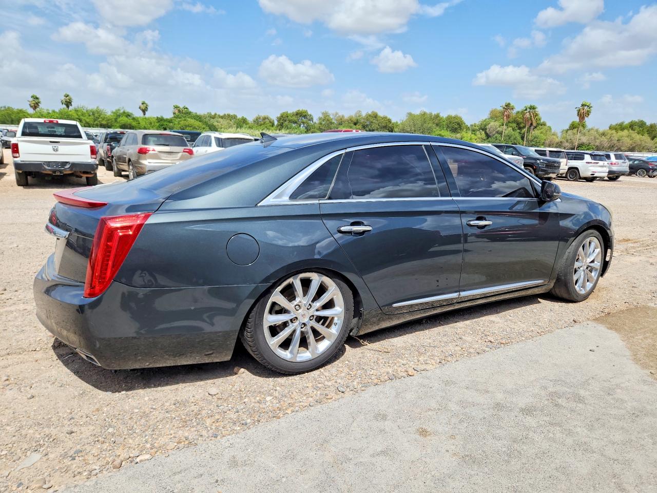 2013 Cadillac Xts Luxury Collection Gray vin: 2G61P5S3XD9102618