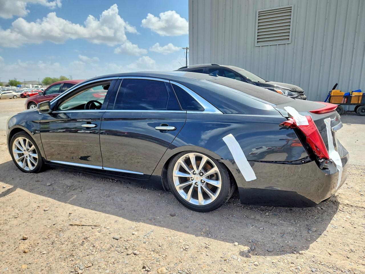 2013 Cadillac Xts Luxury Collection Gray vin: 2G61P5S3XD9102618