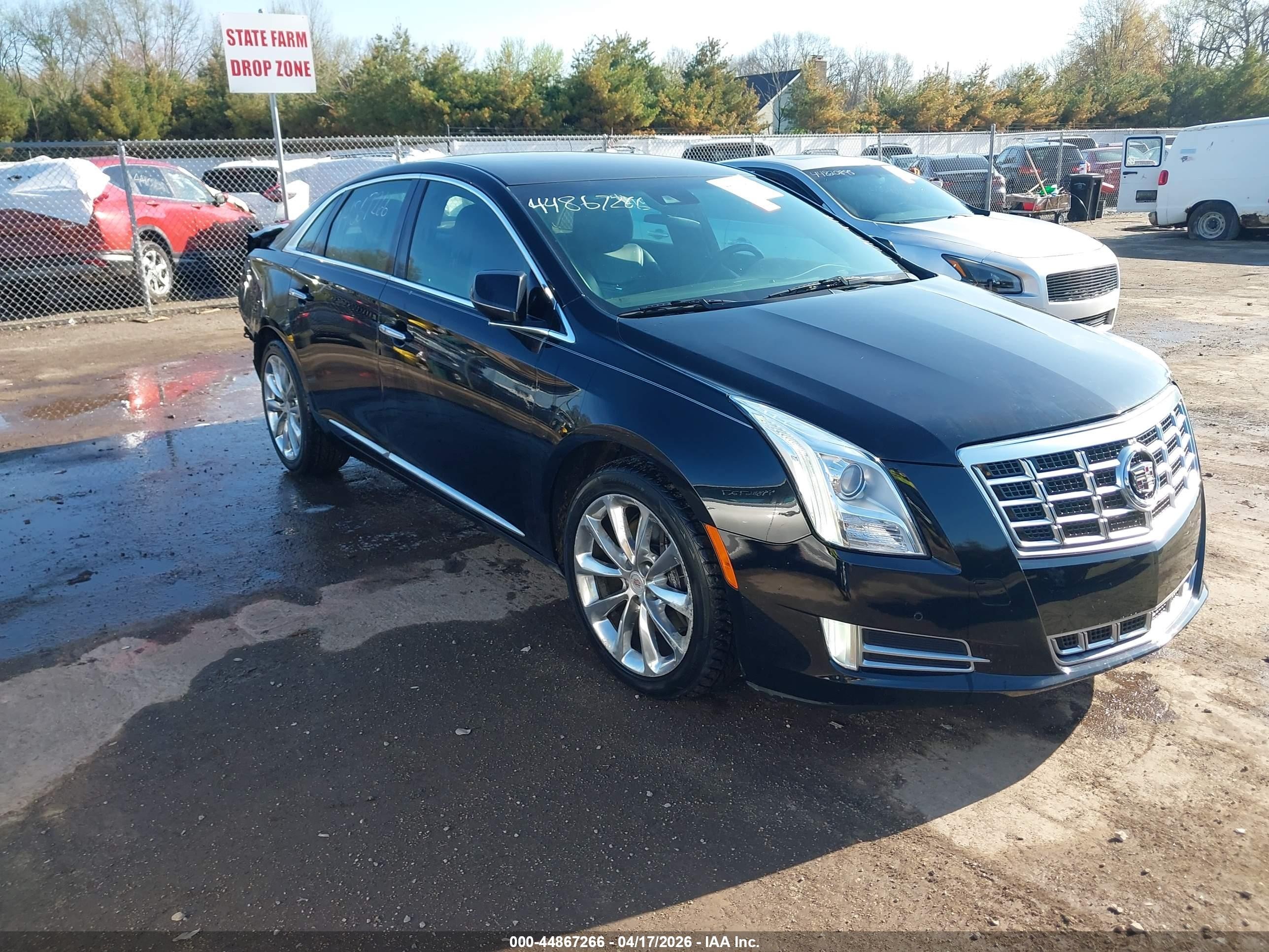 2013 Cadillac Xts Luxury Black vin: 2G61P5S3XD9130936
