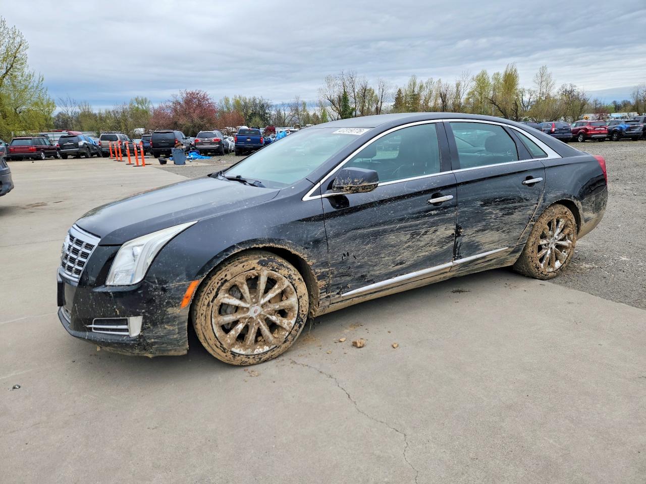 2013 Cadillac Xts Luxury Collection Black vin: 2G61P5S3XD9153388