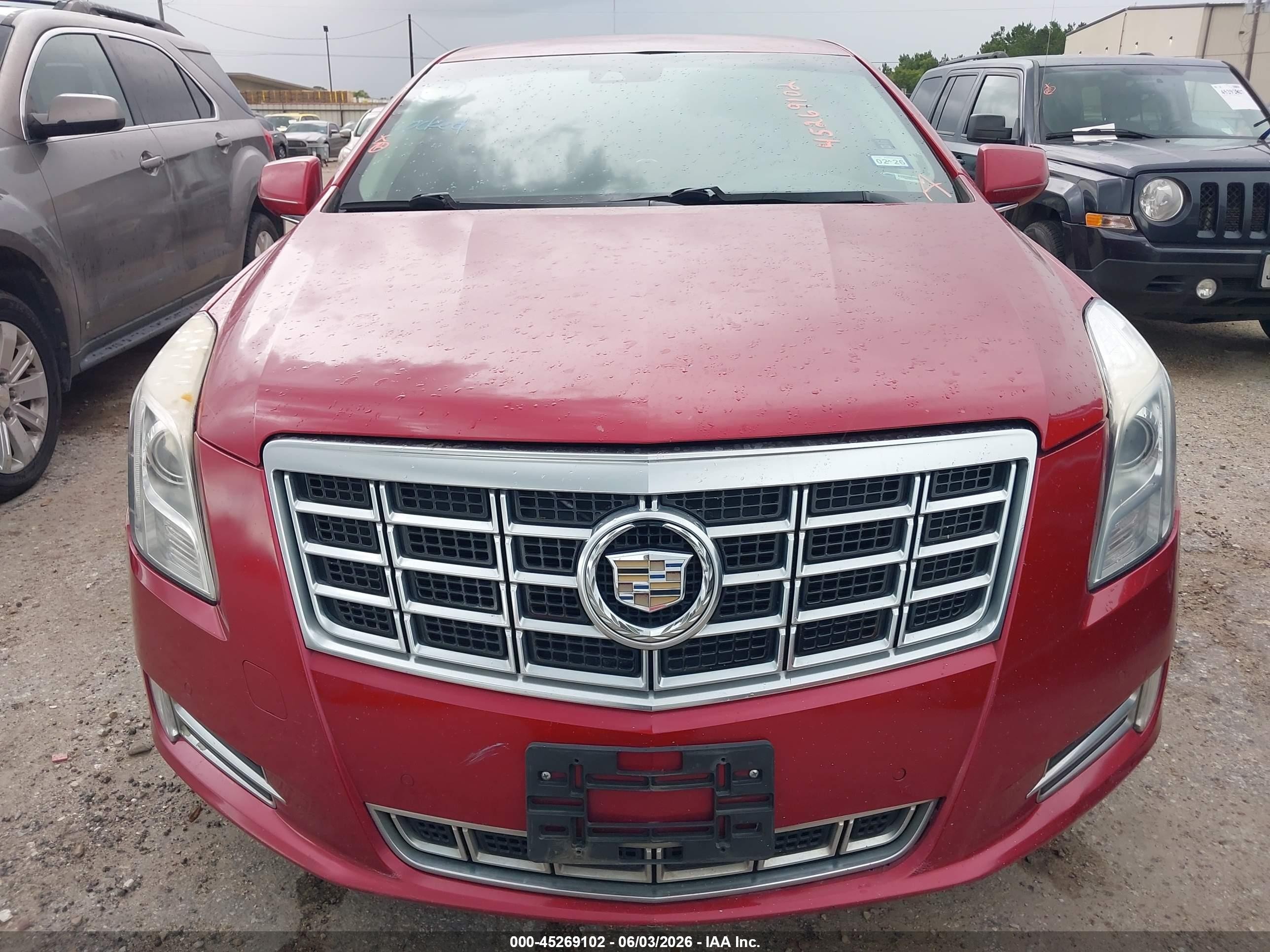2013 Cadillac Xts Luxury Red vin: 2G61P5S3XD9167887