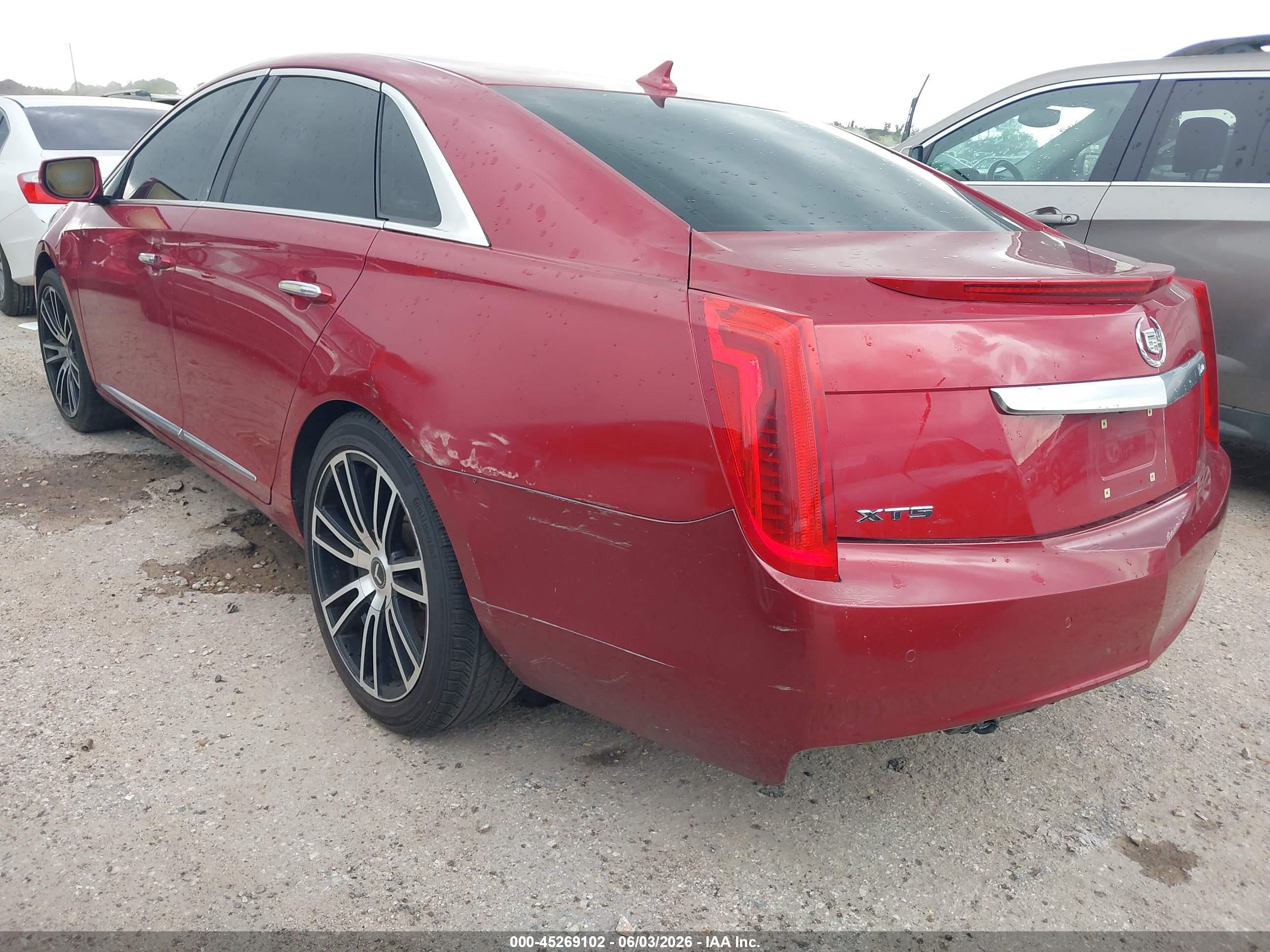 2013 Cadillac Xts Luxury Red vin: 2G61P5S3XD9167887