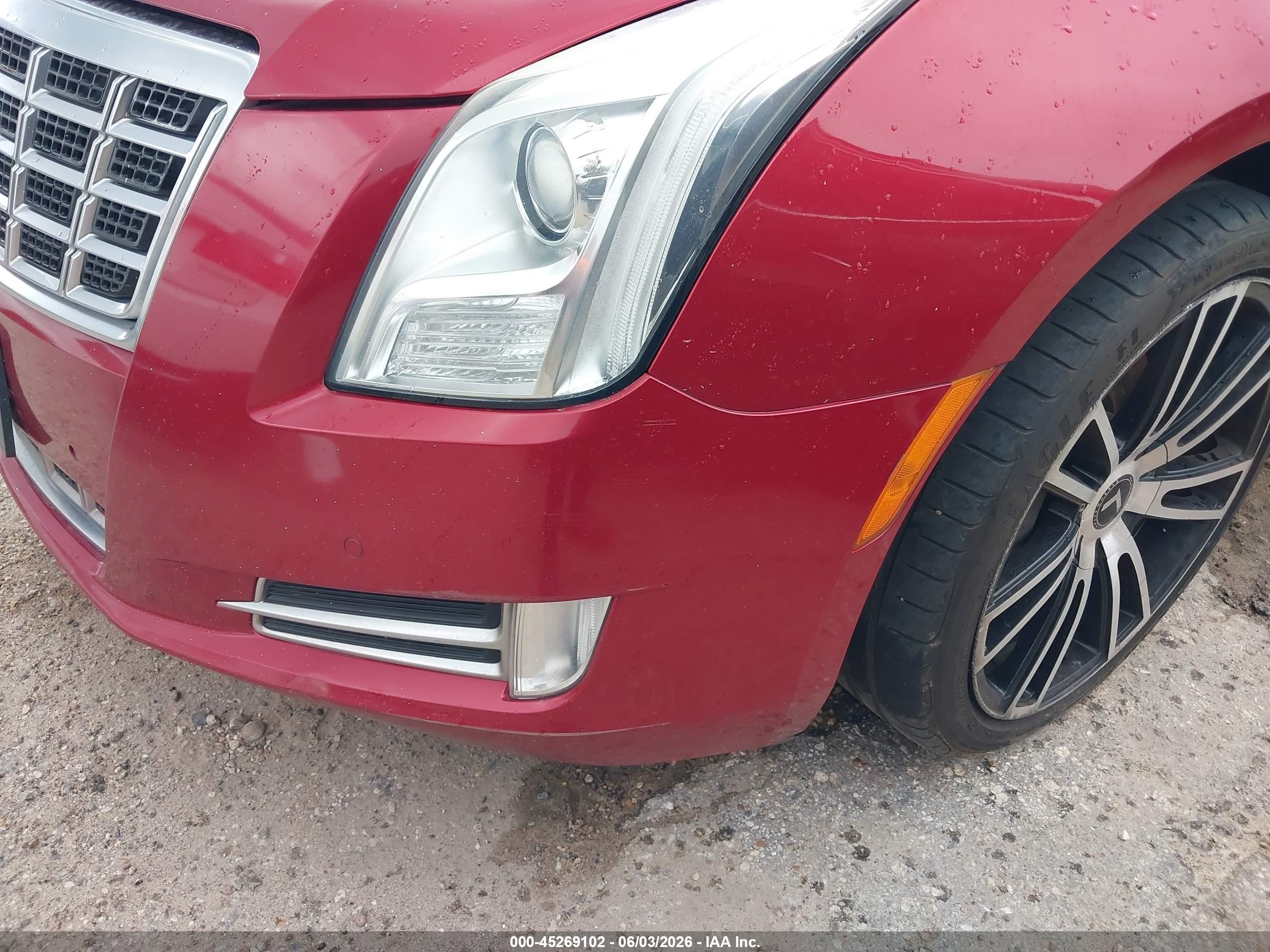 2013 Cadillac Xts Luxury Red vin: 2G61P5S3XD9167887