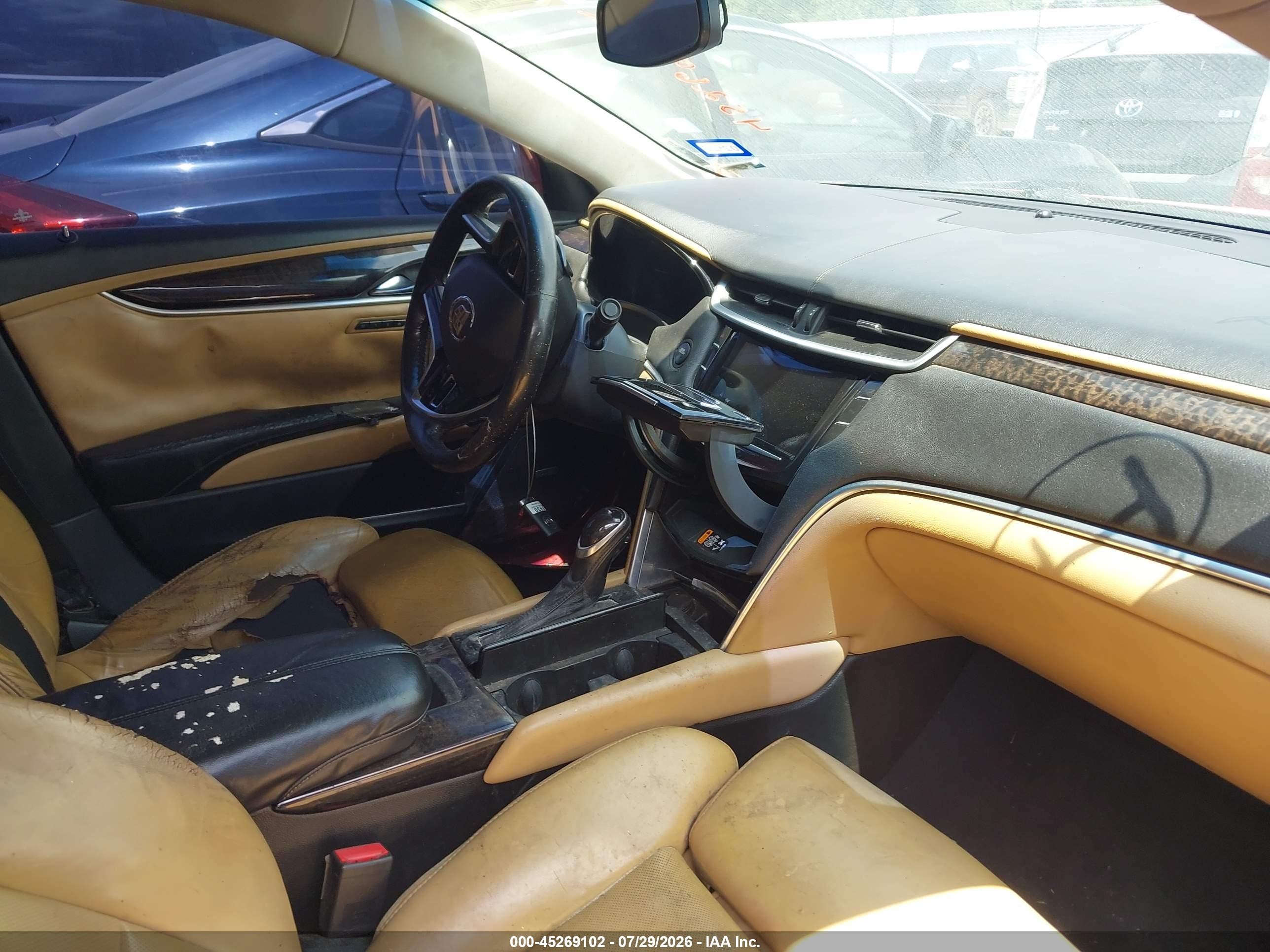 2013 Cadillac Xts Luxury Red vin: 2G61P5S3XD9167887