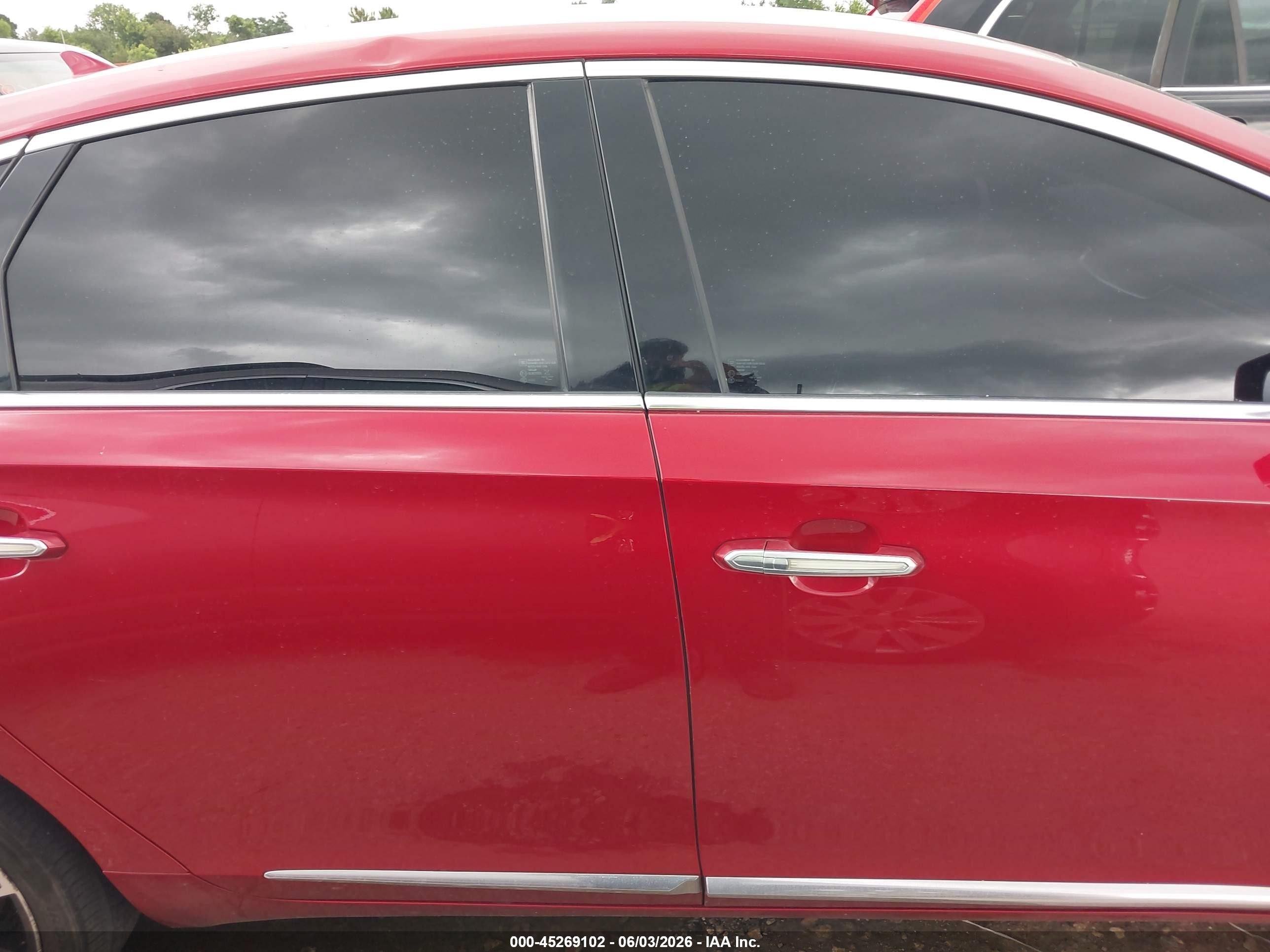 2013 Cadillac Xts Luxury Red vin: 2G61P5S3XD9167887