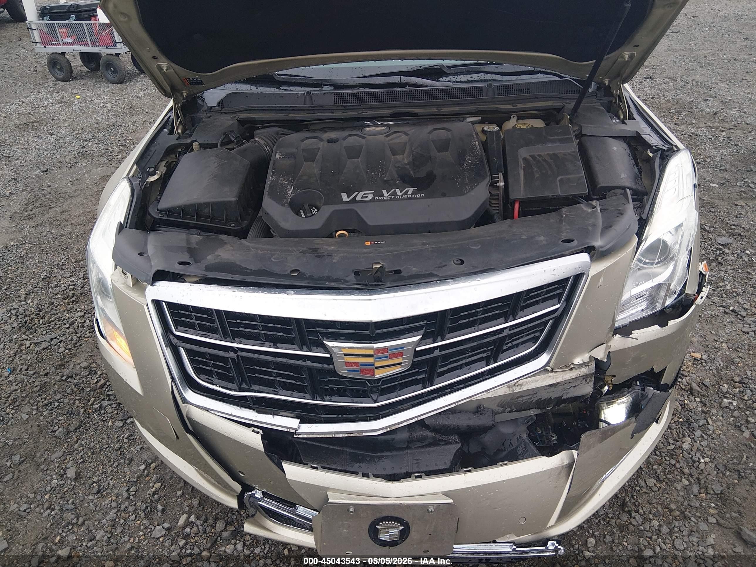 2016 Cadillac Xts Premium Collection Tan vin: 2G61P5S3XG9103272