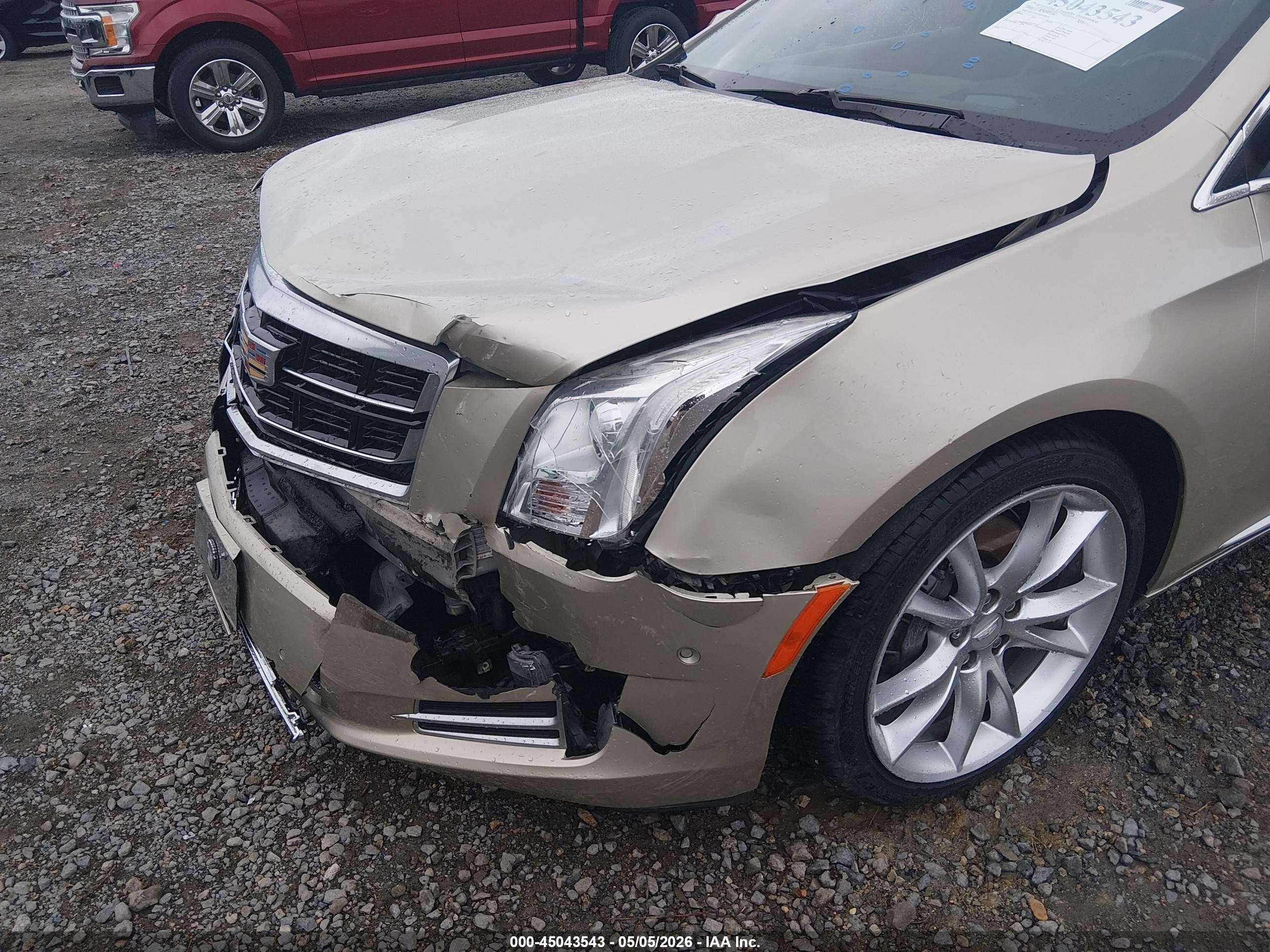 2016 Cadillac Xts Premium Collection Tan vin: 2G61P5S3XG9103272