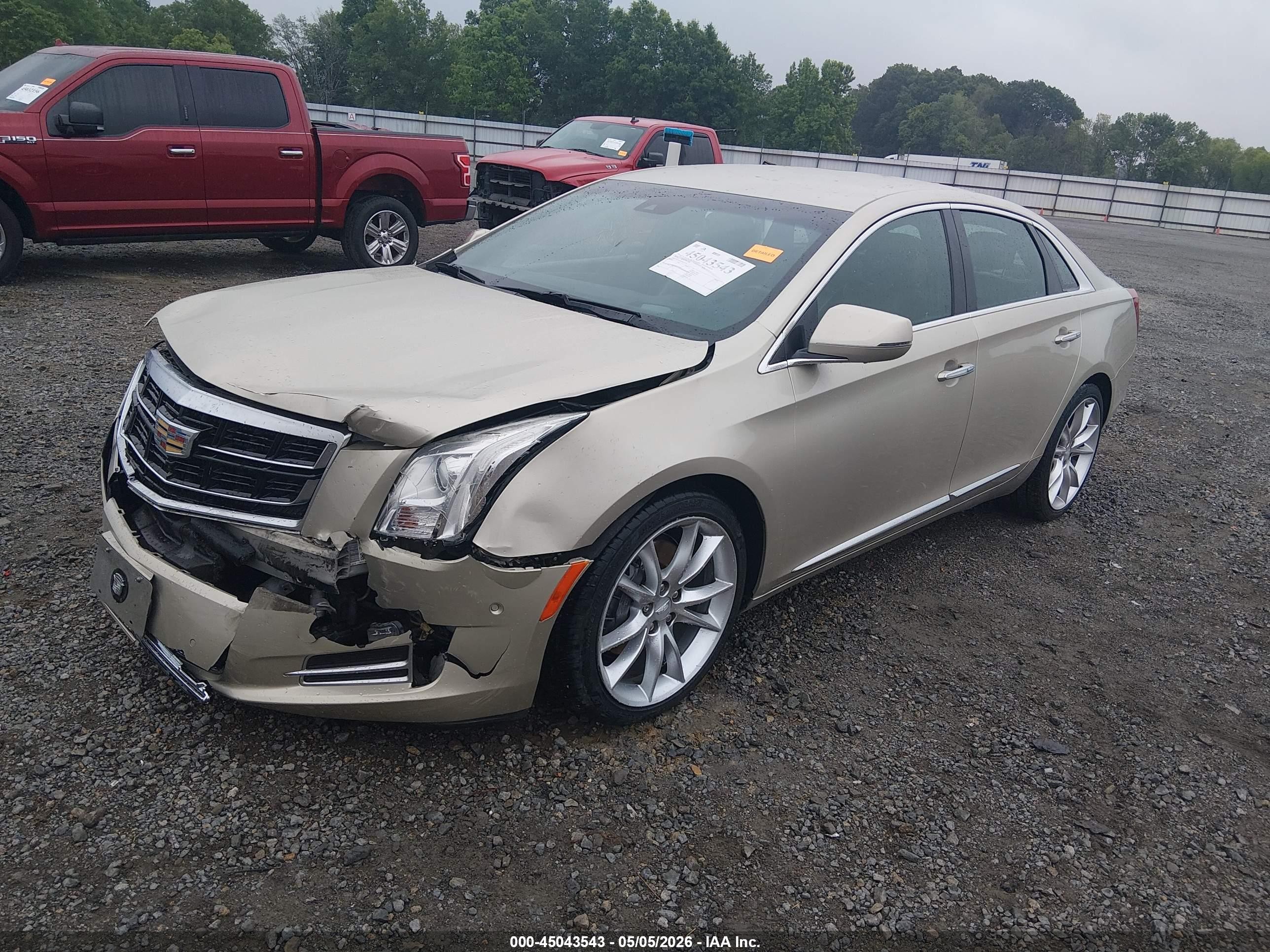 2016 Cadillac Xts Premium Collection Tan vin: 2G61P5S3XG9103272