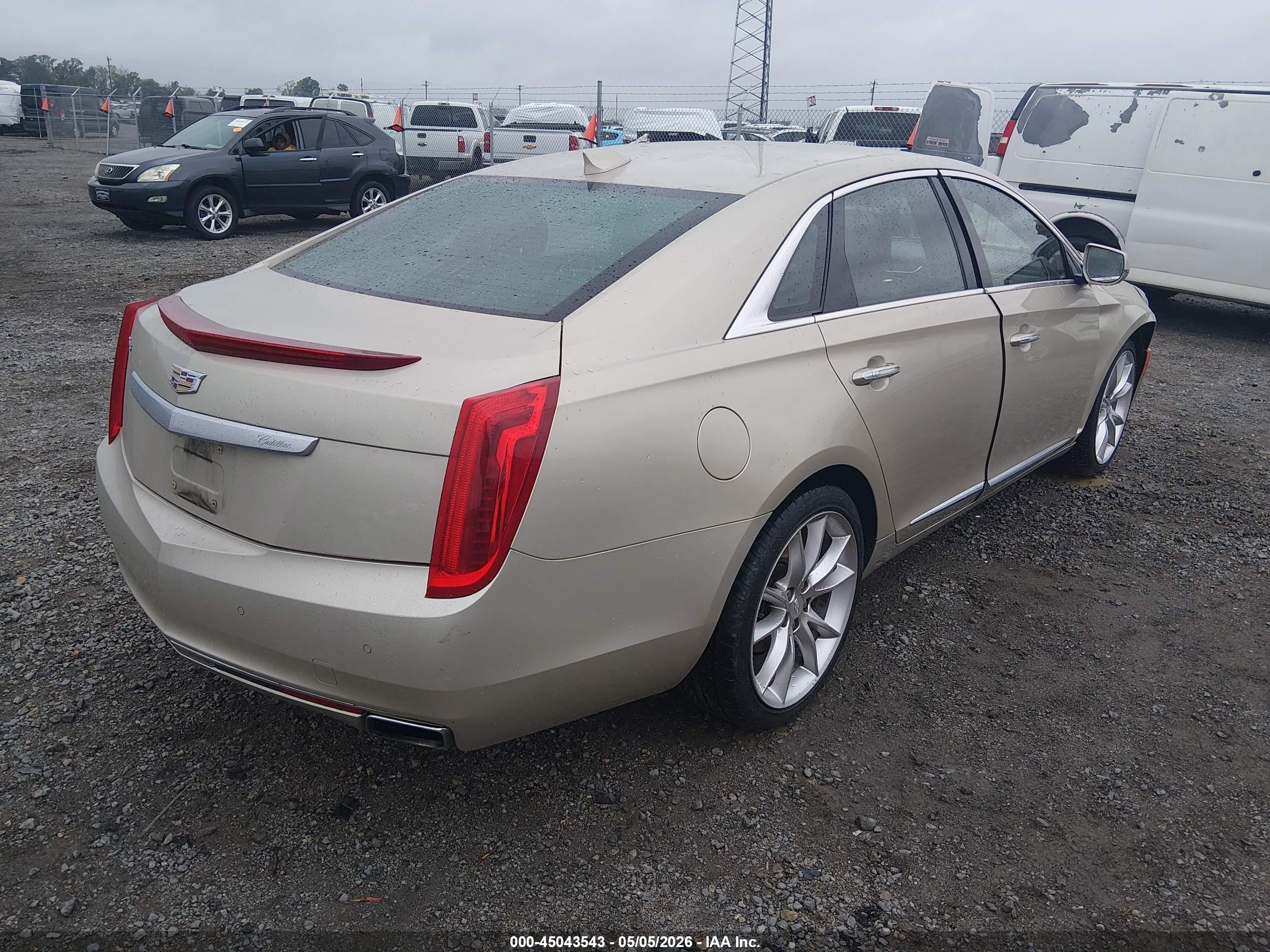 2016 Cadillac Xts Premium Collection Tan vin: 2G61P5S3XG9103272