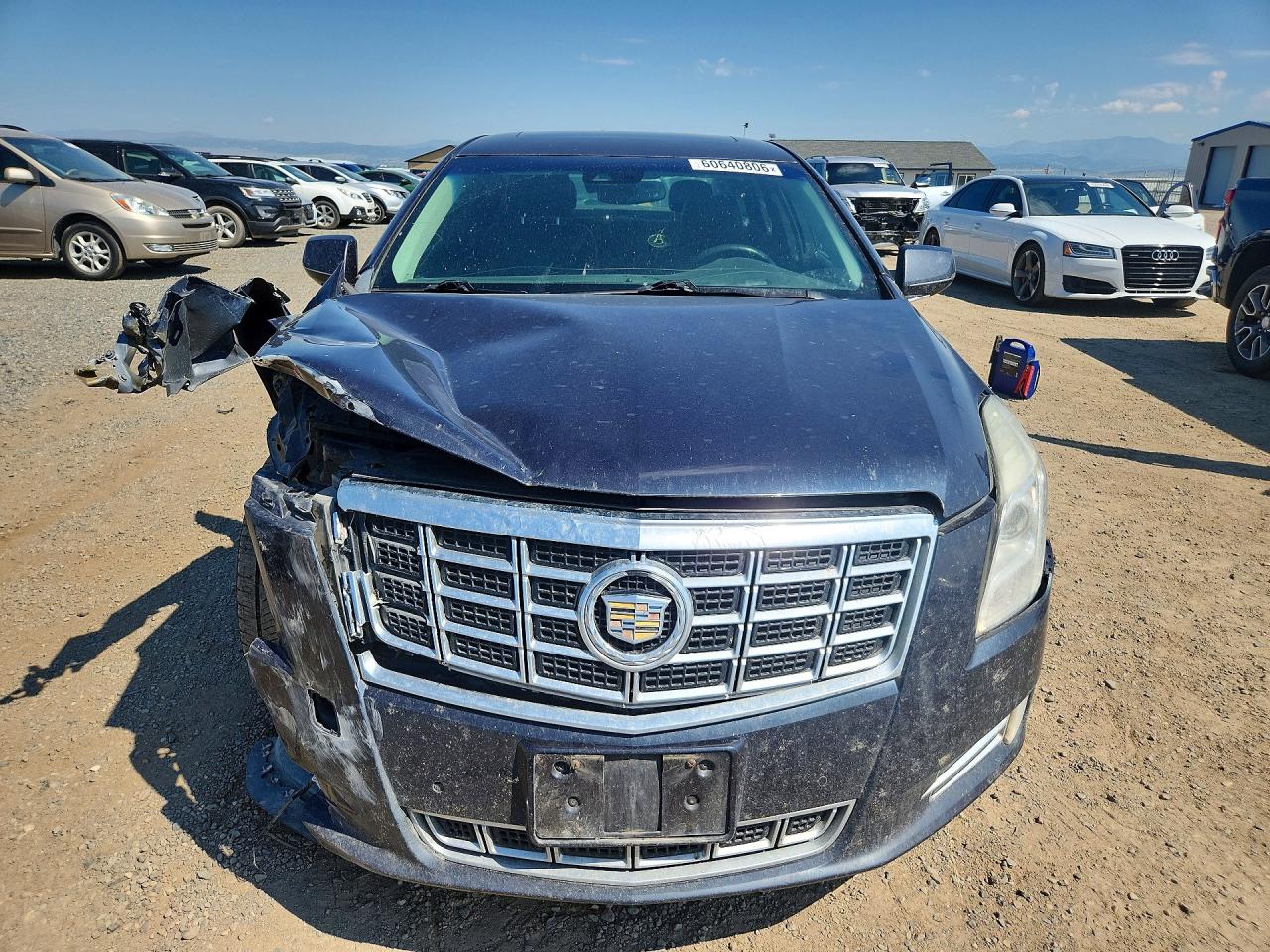 2013 Cadillac Xts Luxury Collection Blue vin: 2G61R5S32D9131377