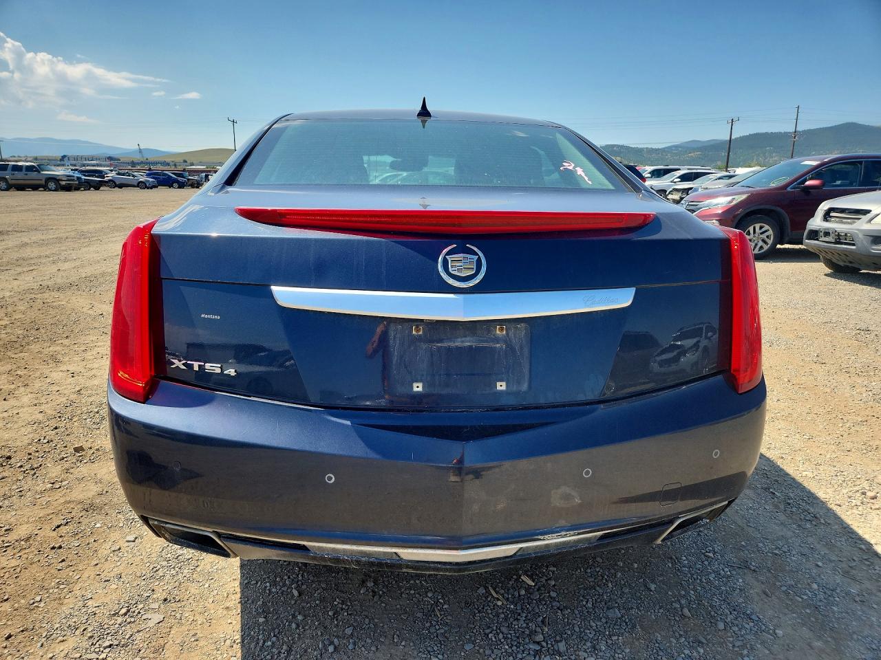 2013 Cadillac Xts Luxury Collection Blue vin: 2G61R5S32D9131377