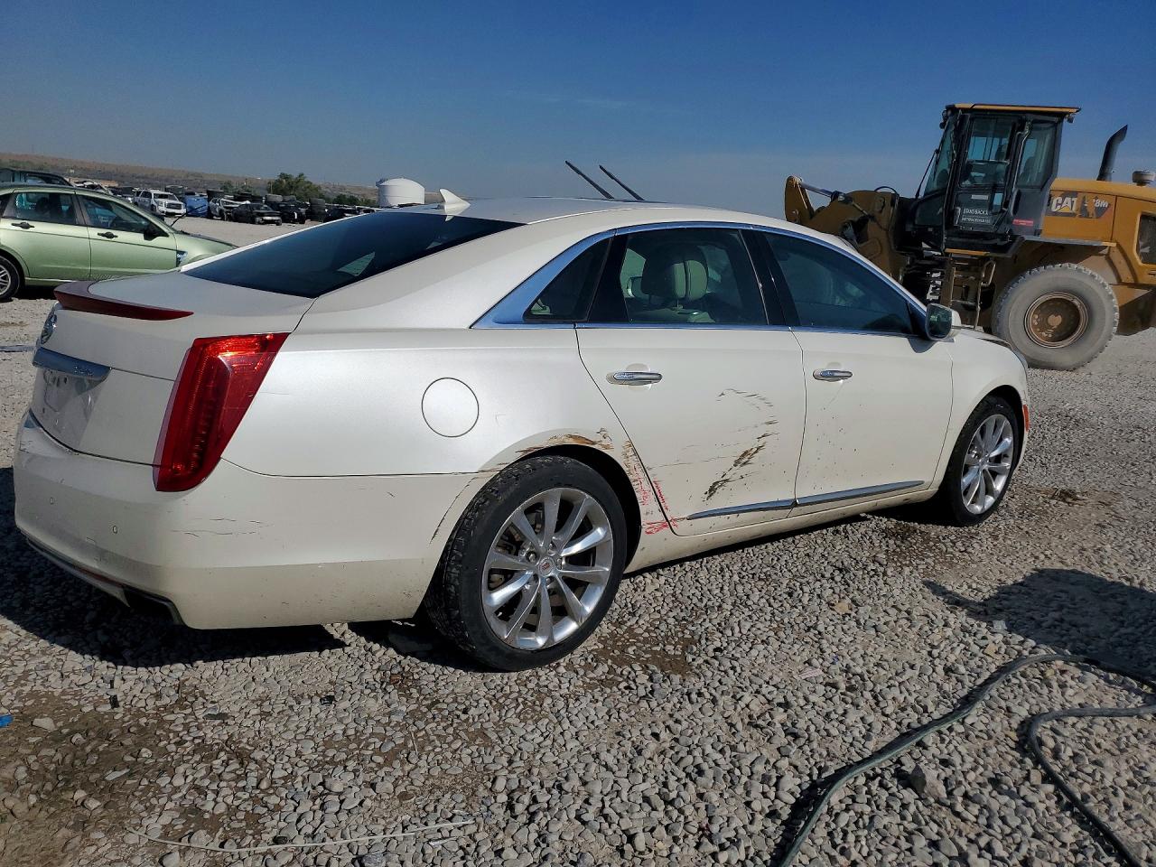 2014 Cadillac Xts Premium Collection White vin: 2G61R5S32E9139707
