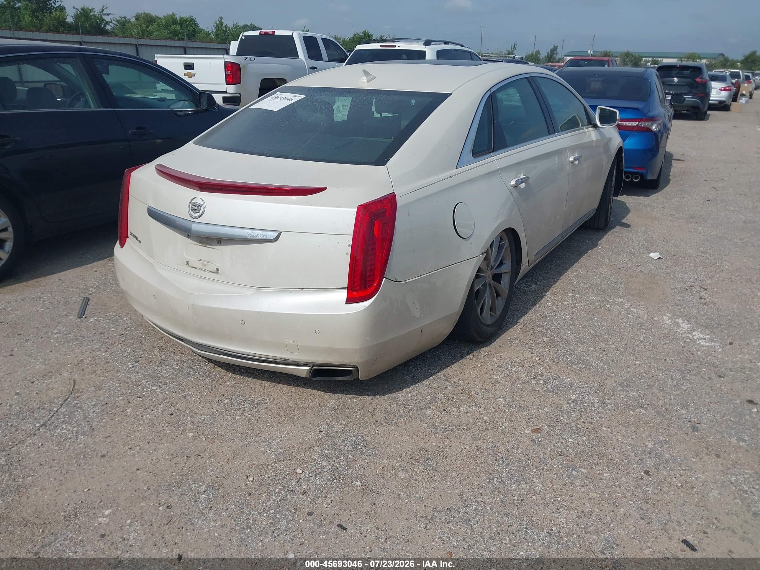 2013 Cadillac Xts Luxury Cream vin: 2G61R5S33D9176487
