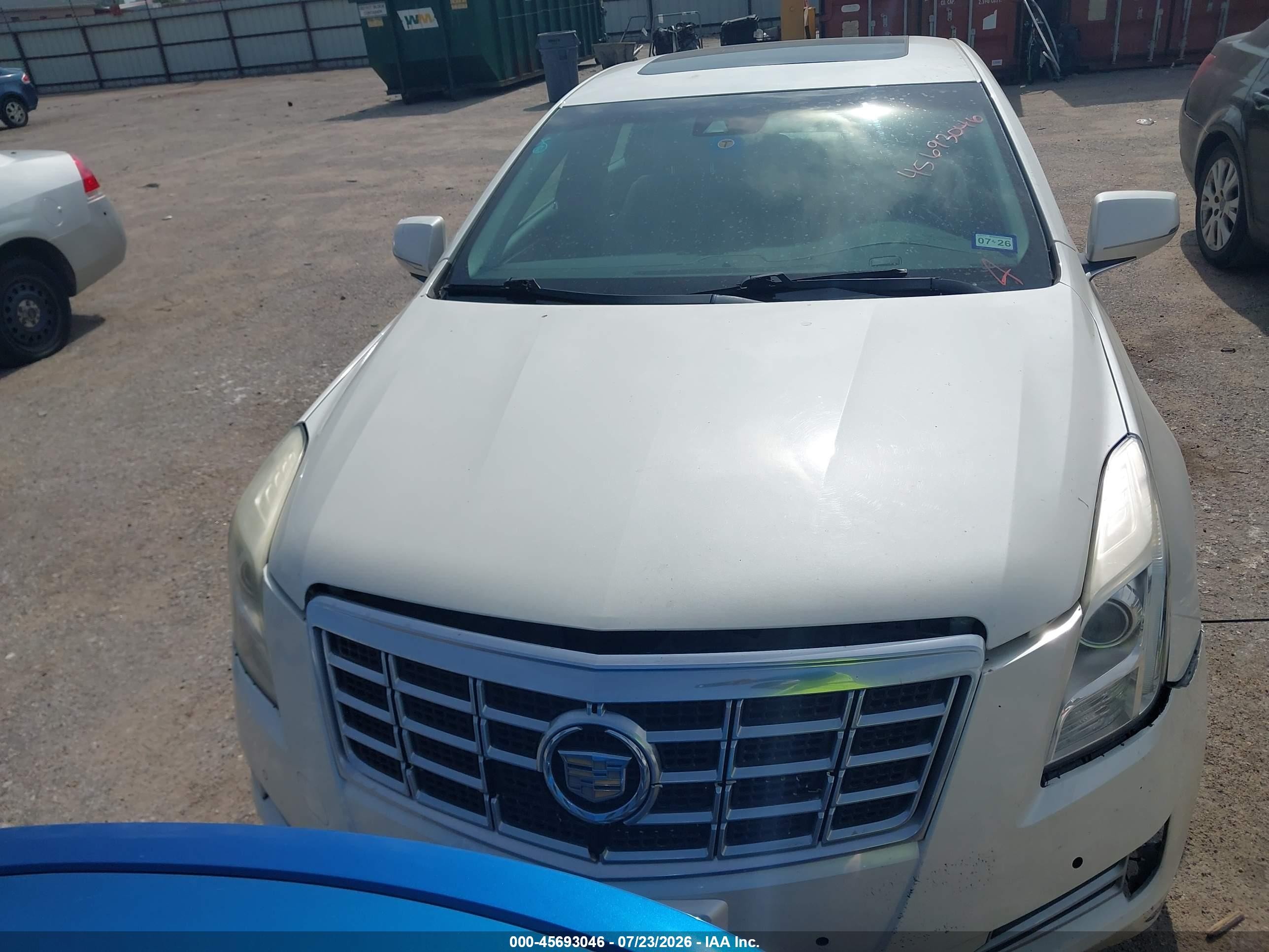 2013 Cadillac Xts Luxury Cream vin: 2G61R5S33D9176487