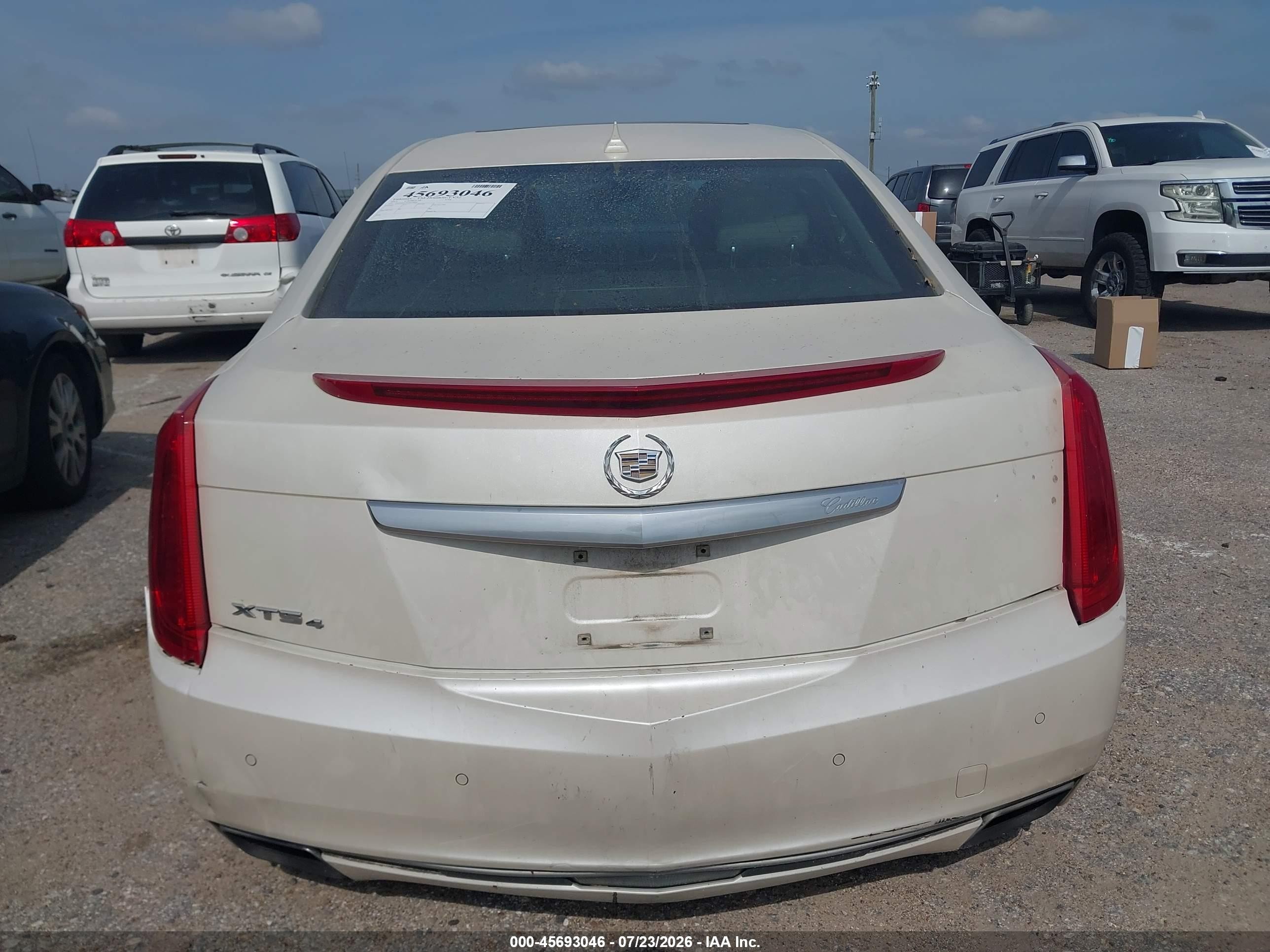 2013 Cadillac Xts Luxury Cream vin: 2G61R5S33D9176487