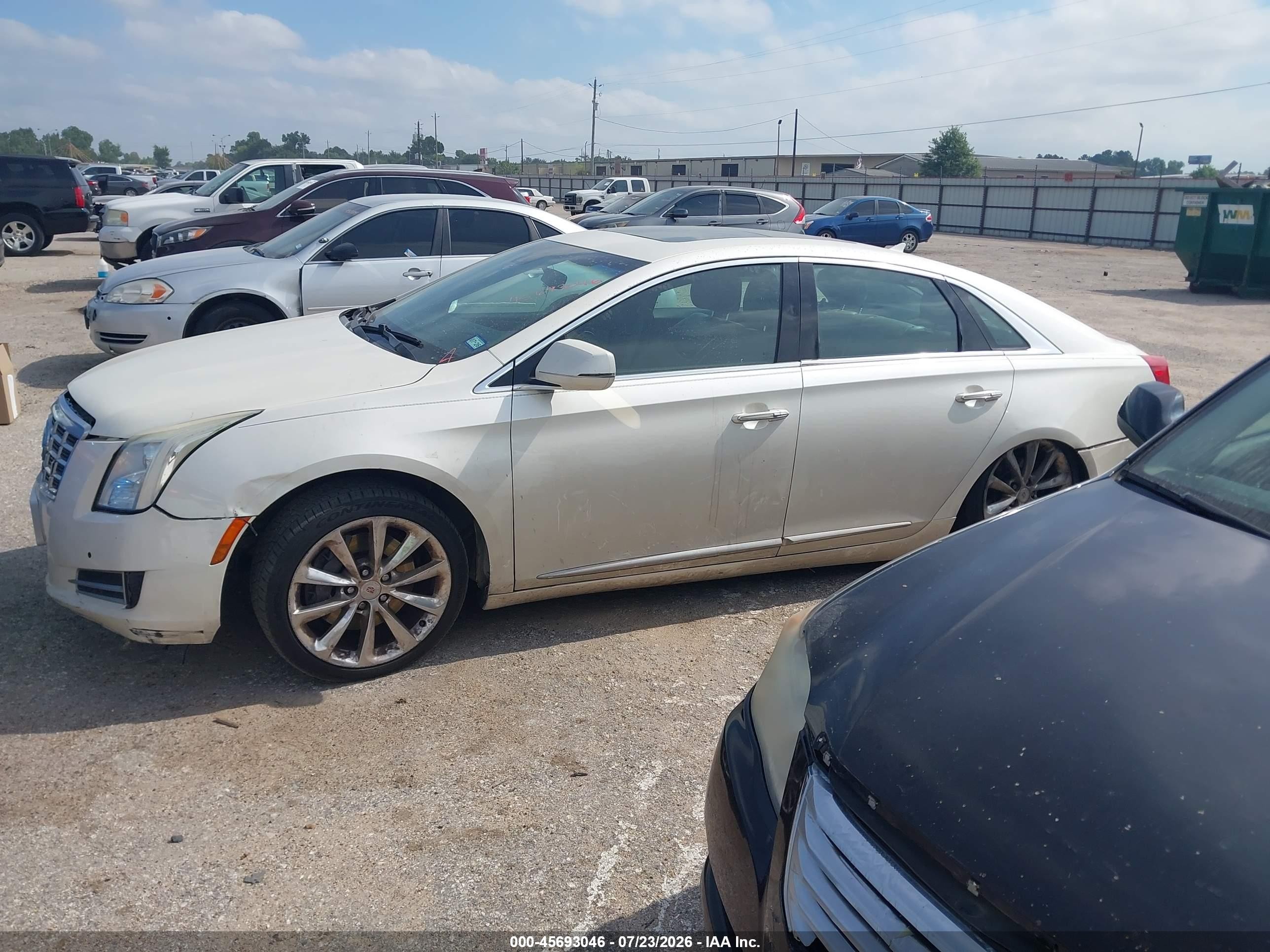 2013 Cadillac Xts Luxury Cream vin: 2G61R5S33D9176487