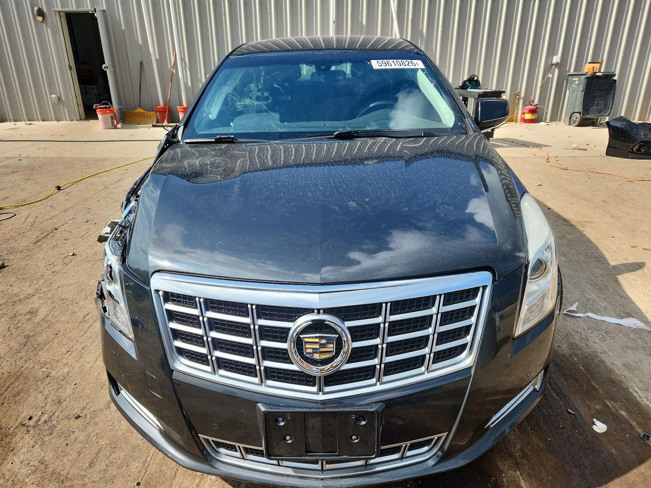 2013 Cadillac Xts Luxury Collection Gray vin: 2G61R5S33D9223453